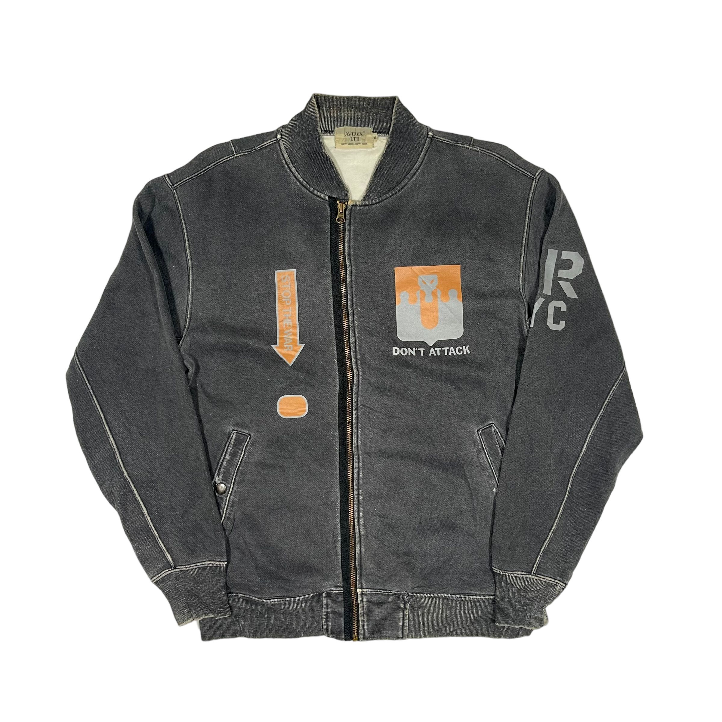 Avirex Avirex Zipper Bomber Jacket Size US M / EU 48-50 / 2 - 1 Thumbnail