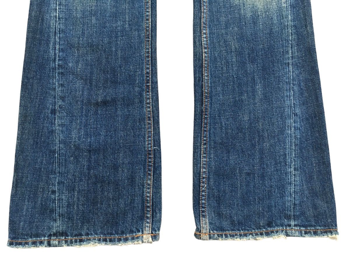 If Six Was Nine × Japanese Brand Very Rare Design Vintage Brand Sweetoamel Flared Jeans 2000s Size US 28 / EU 44 - 7 Thumbnail