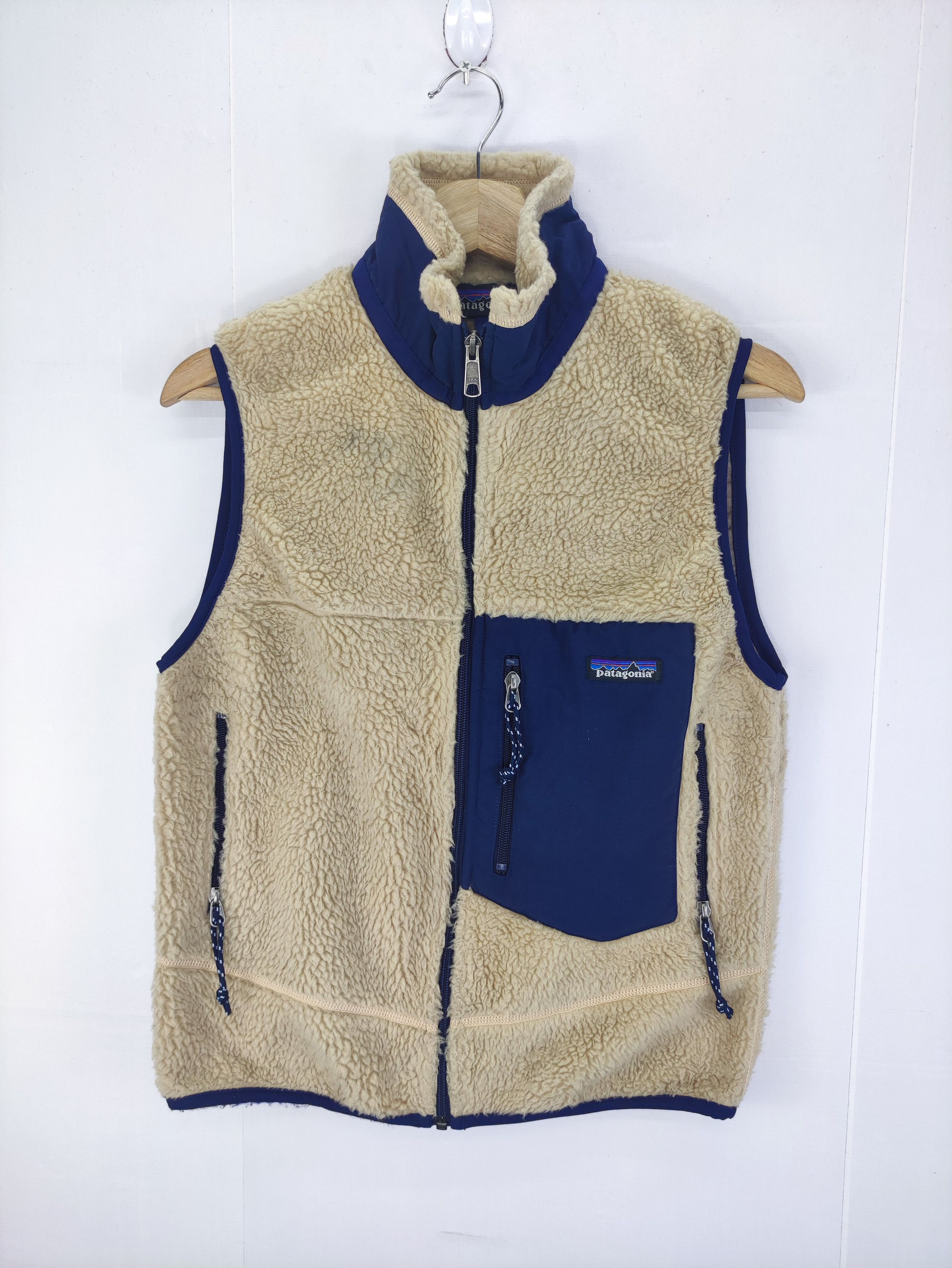 Patagonia Vintage Patagonia Fleece Vest Zipper Size US XS / EU 42 / 0 - 1 Thumbnail