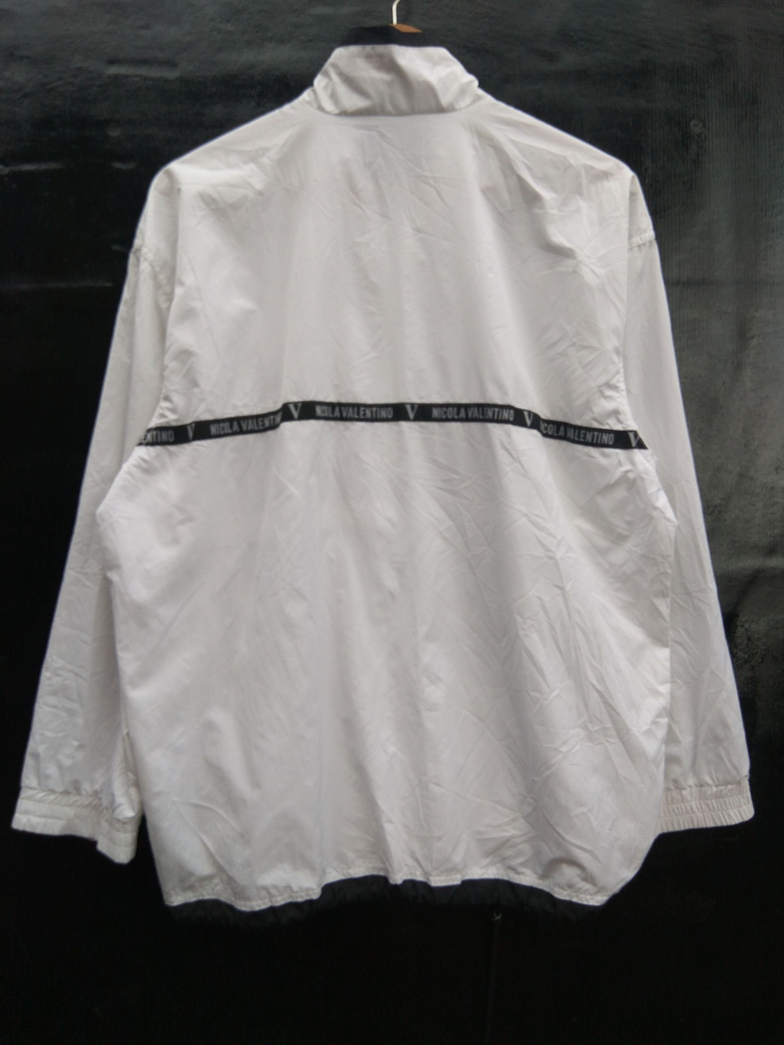 Vintage Nicola Valentino light jacket spell out Size US L / EU 52-54 / 3 - 4 Thumbnail