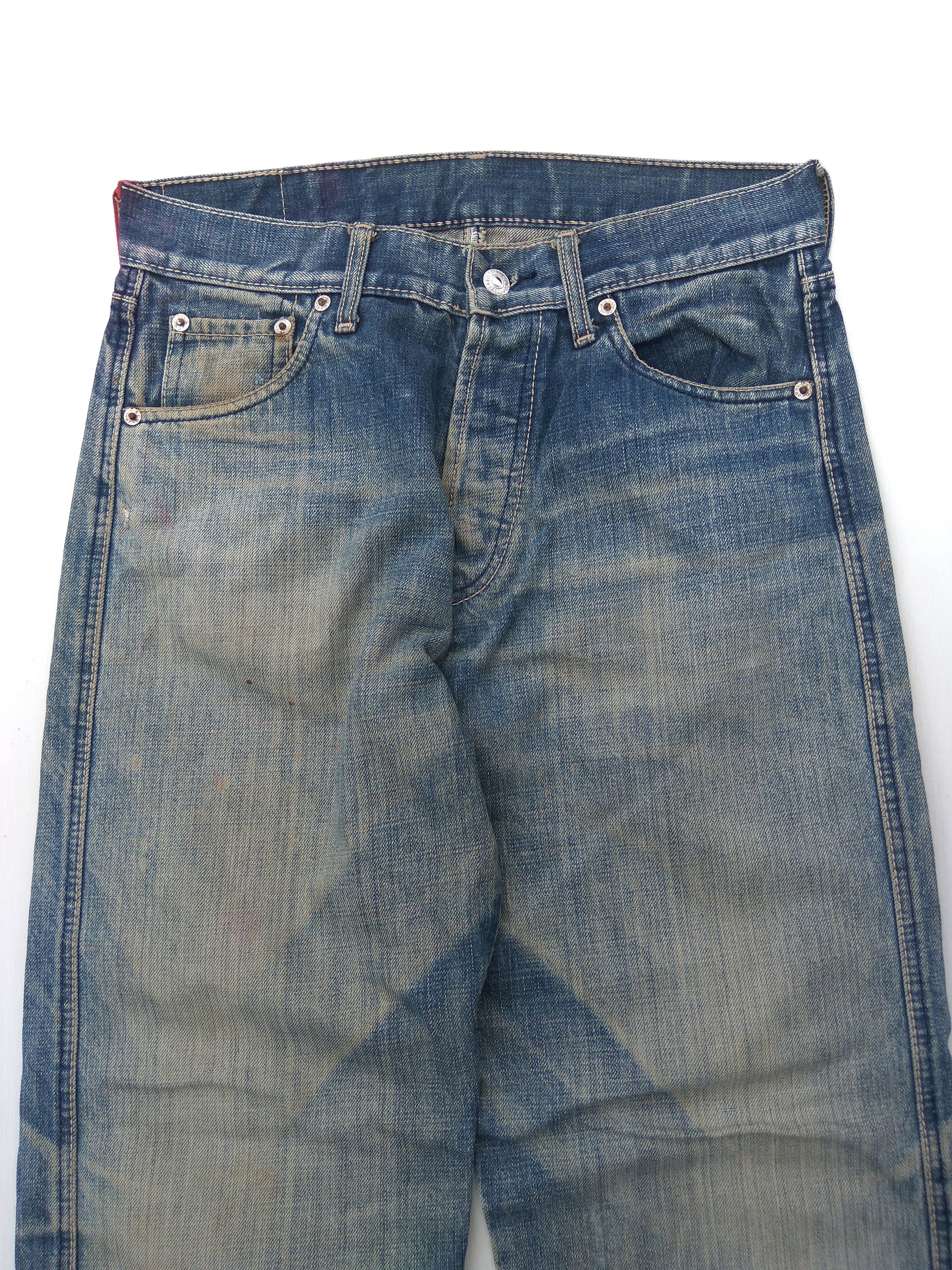 Levi's Vintage Levis jeans Red Loop Distressed Denim made in Usa Size US 30 / EU 46 - 2 Thumbnail