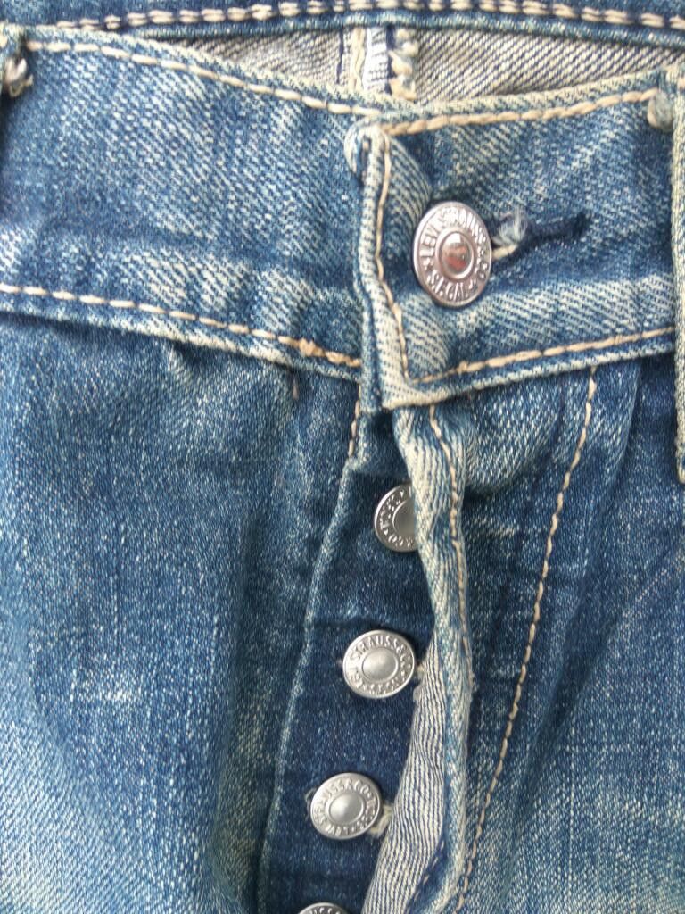 Levi's Vintage Levis jeans Red Loop Distressed Denim made in Usa Size US 30 / EU 46 - 7 Thumbnail