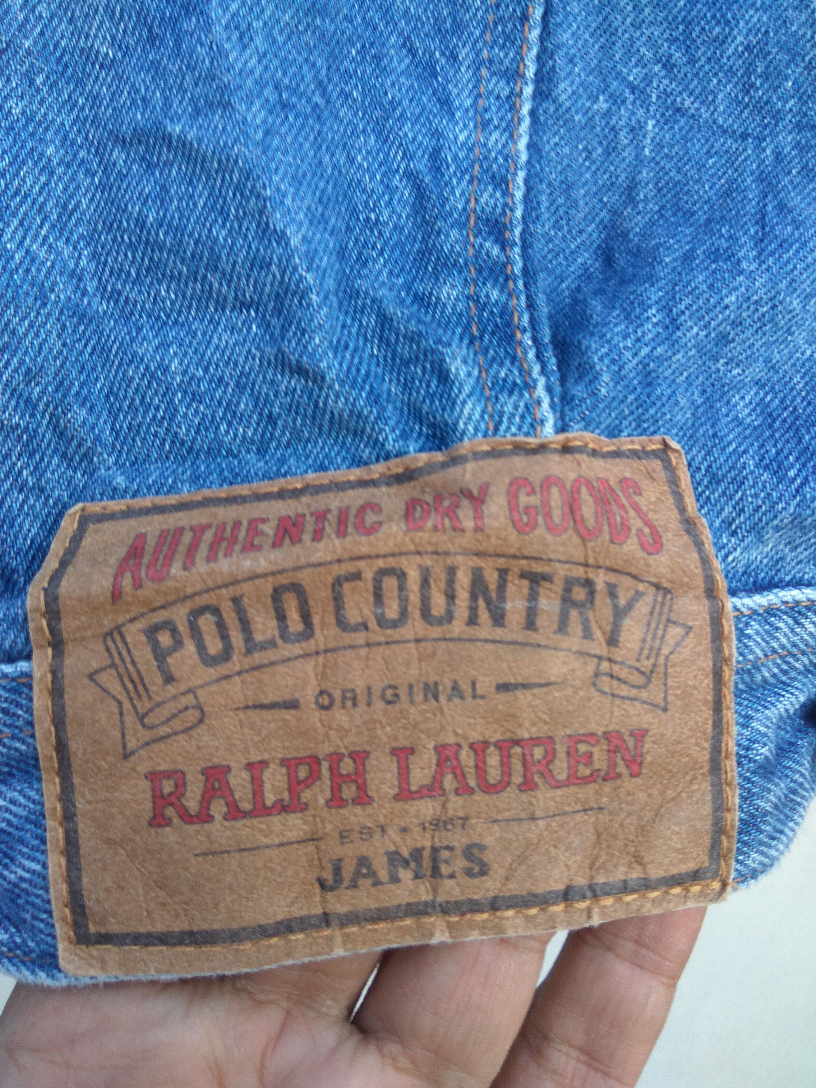 Ralph Lauren Vintage Polo Ralph Lauren Jacket Denim Trucker Size US M / EU 48-50 / 2 - 6 Thumbnail