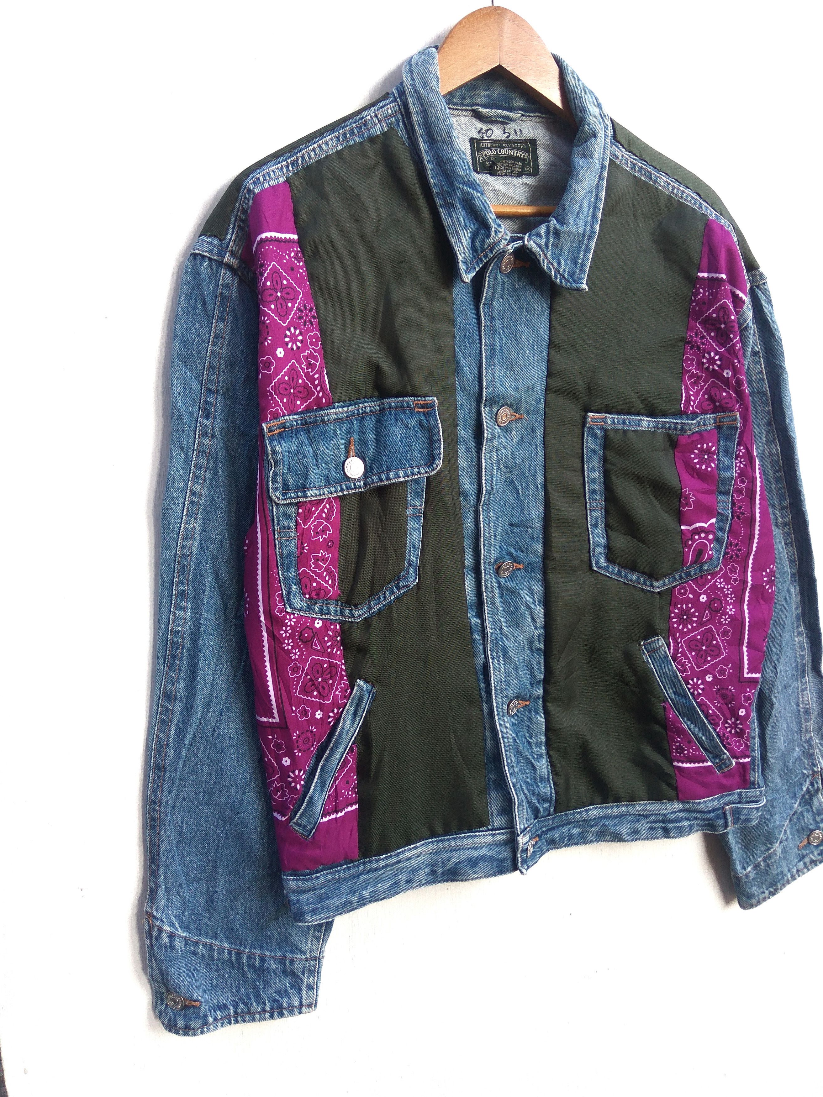 Ralph Lauren Vintage Polo Ralph Lauren Jacket Denim Trucker Size US M / EU 48-50 / 2 - 3 Thumbnail