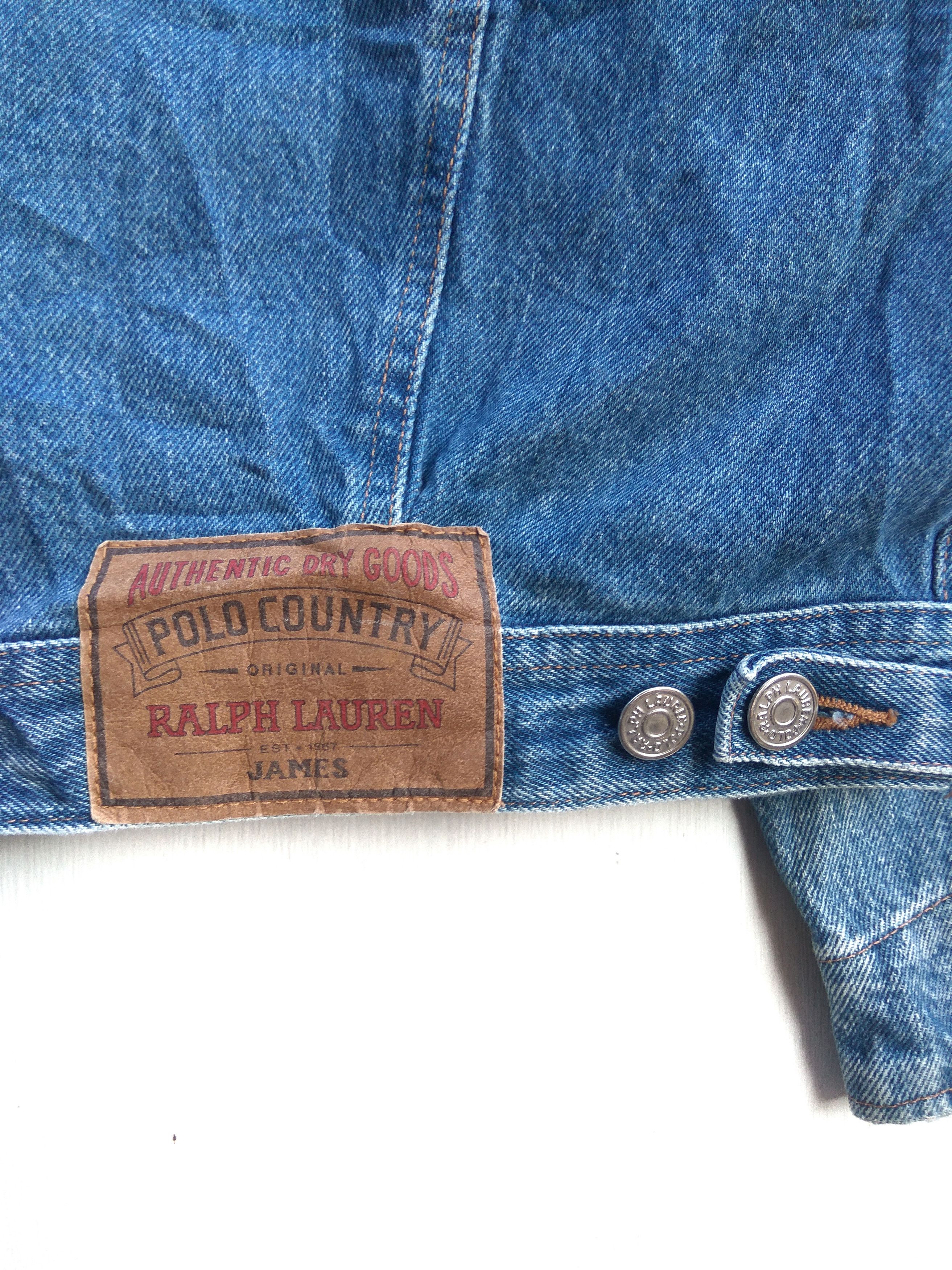 Ralph Lauren Vintage Polo Ralph Lauren Jacket Denim Trucker Size US M / EU 48-50 / 2 - 5 Thumbnail