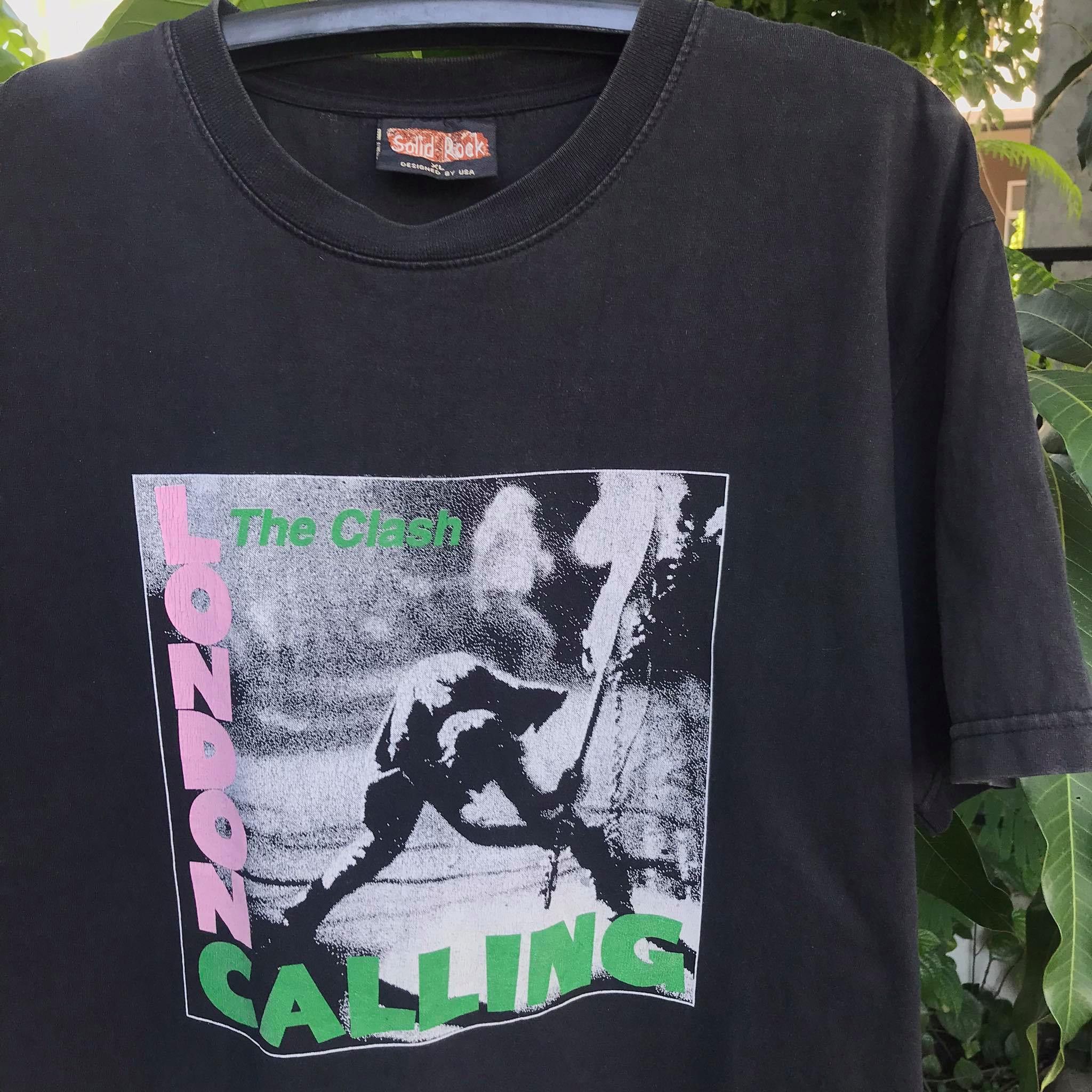 Band Tees The Clash London Calling Punk Rock Band Tee 90s Size US XL / EU 56 / 4 - 3 Thumbnail