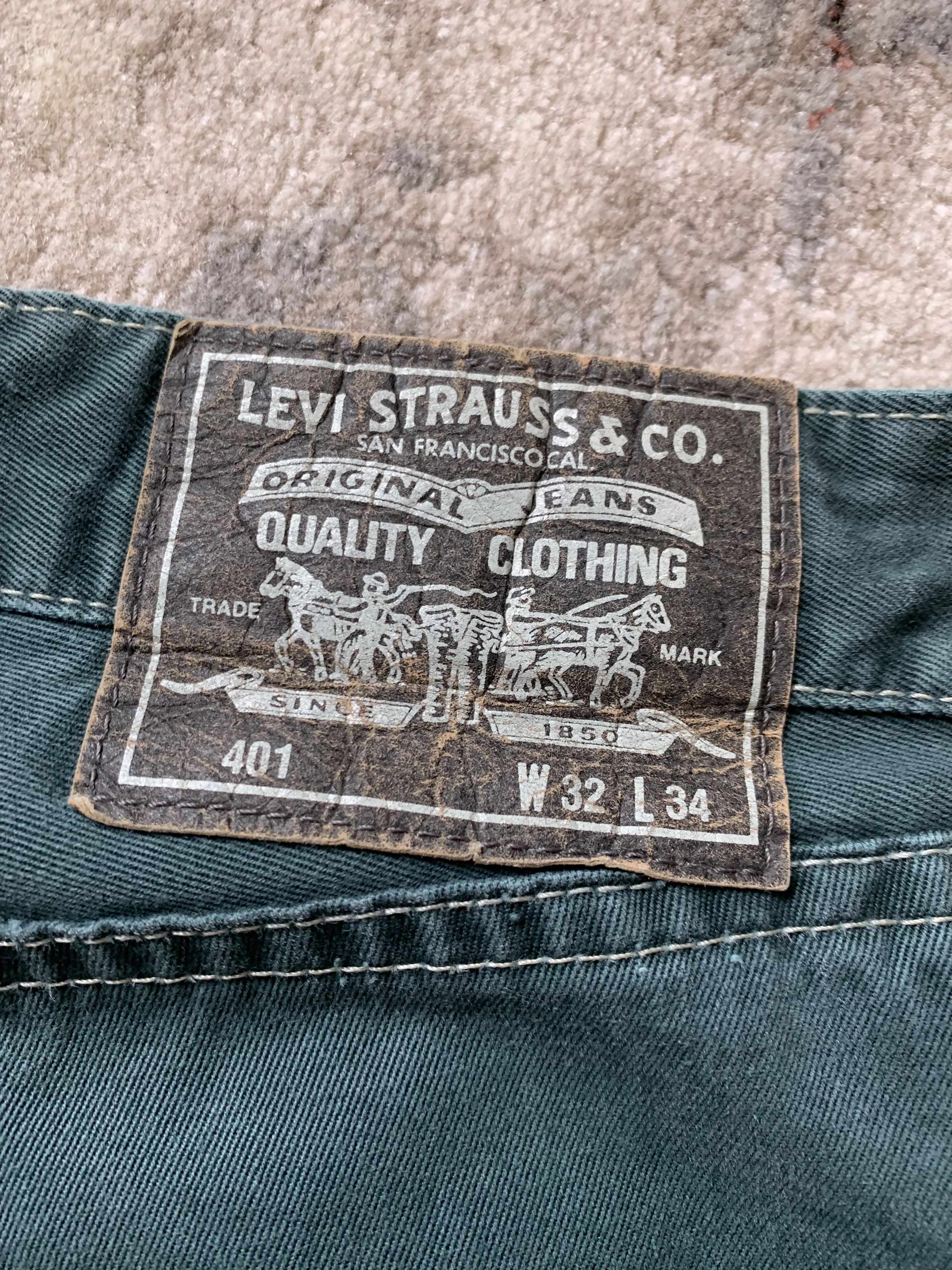 Levi's Vintage Clothing Levi's 401 Vintage Made In Italy Size US 32 / EU 48 - 12 Thumbnail