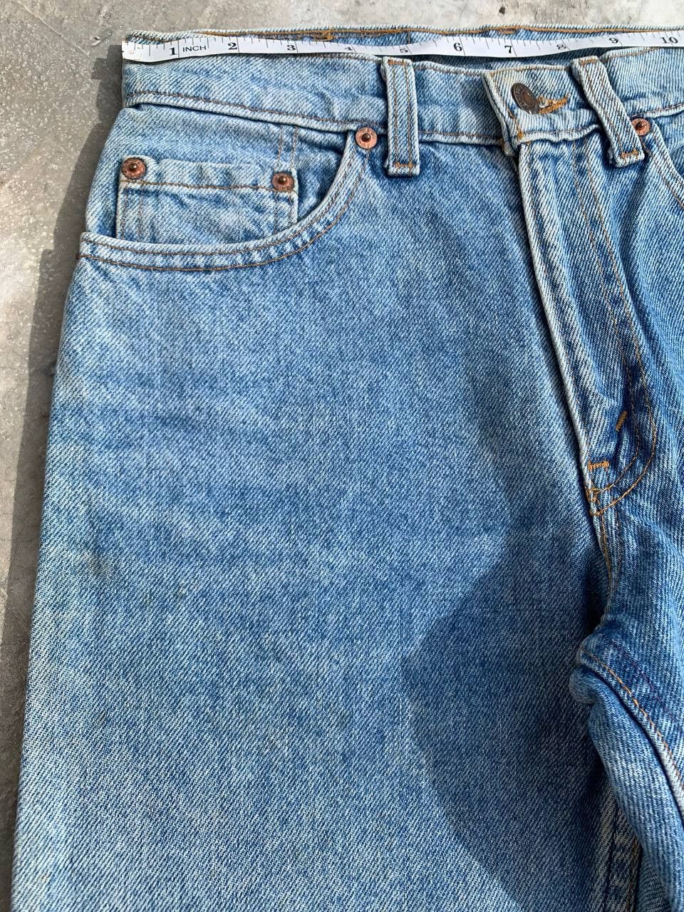 Levi's Vintage Levis 510 Washed Denim Jeans Size US 26 / EU 42 - 4 Thumbnail