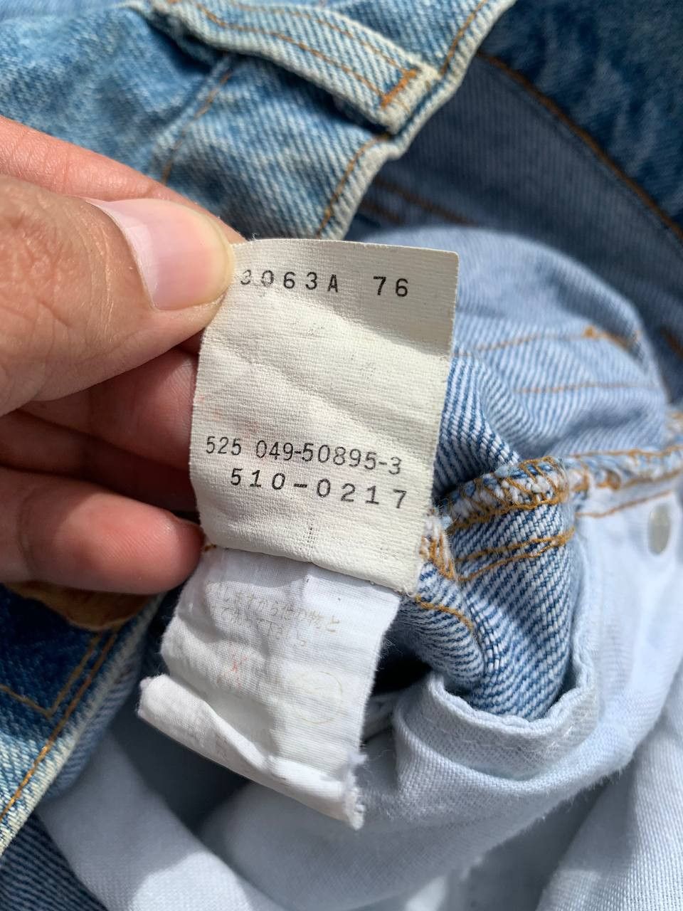Levi's Vintage Levis 510 Washed Denim Jeans Size US 26 / EU 42 - 18 Thumbnail