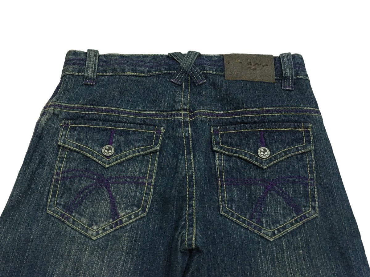 14th Addiction Rare Design Vintage Japanese Brand Ba-Tsu Studio Jeans 1990s Size US 28 / EU 44 - 4 Thumbnail