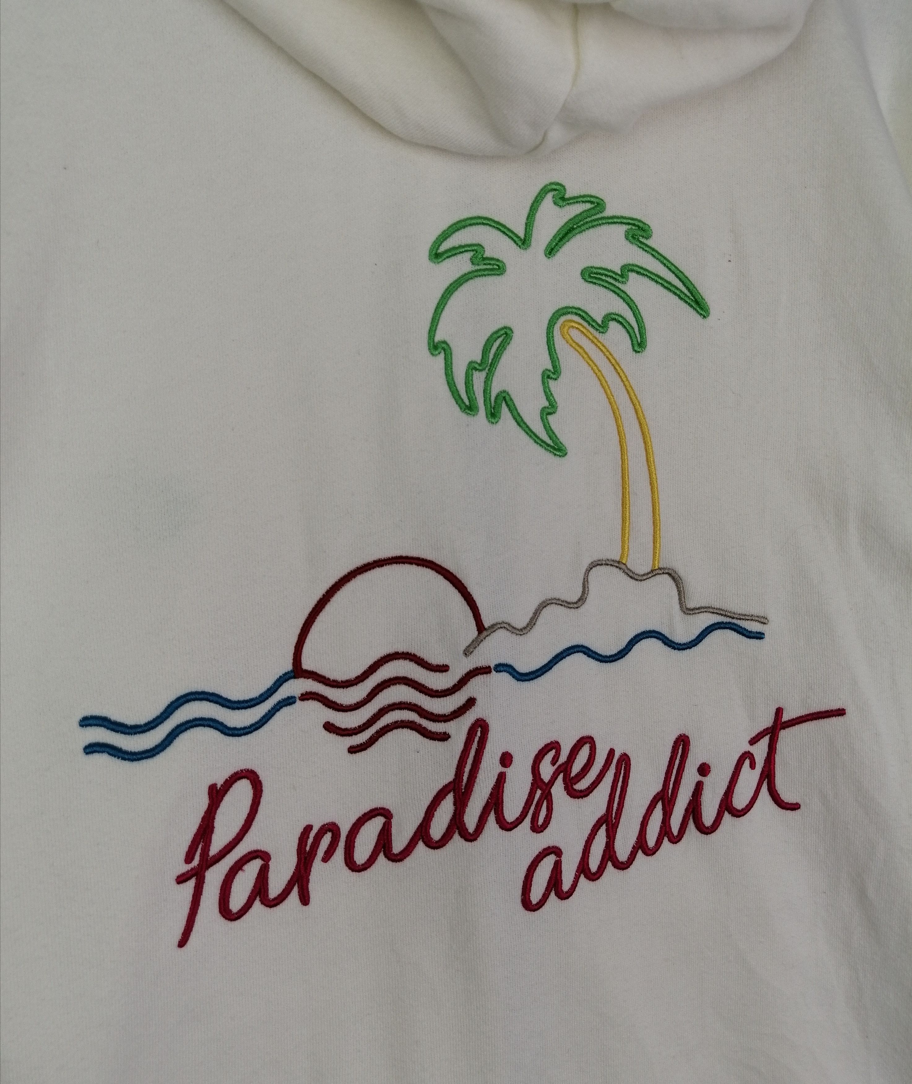 Vintage Azul By Moussy Paradise Addict Pullover Hoodie Size US M / EU 48-50 / 2 - 3 Thumbnail