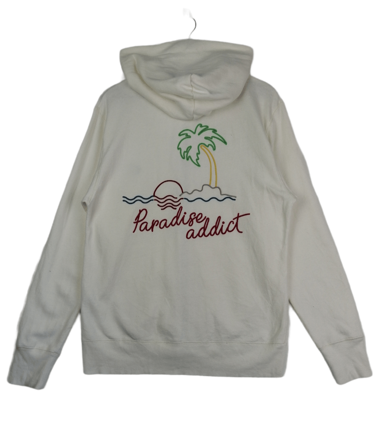 Vintage Azul By Moussy Paradise Addict Pullover Hoodie Size US M / EU 48-50 / 2 - 1 Thumbnail