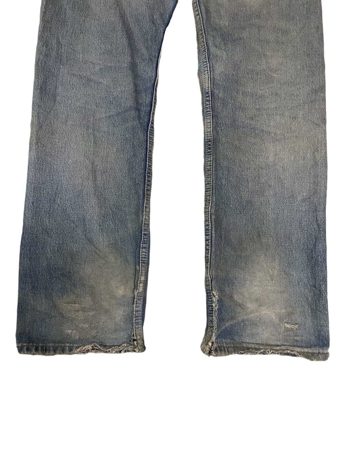 Levi's Vintage 90s Levi’s 501 Mud Wash Ripped Destroyed Jeans Size US 32 / EU 48 - 12 Thumbnail