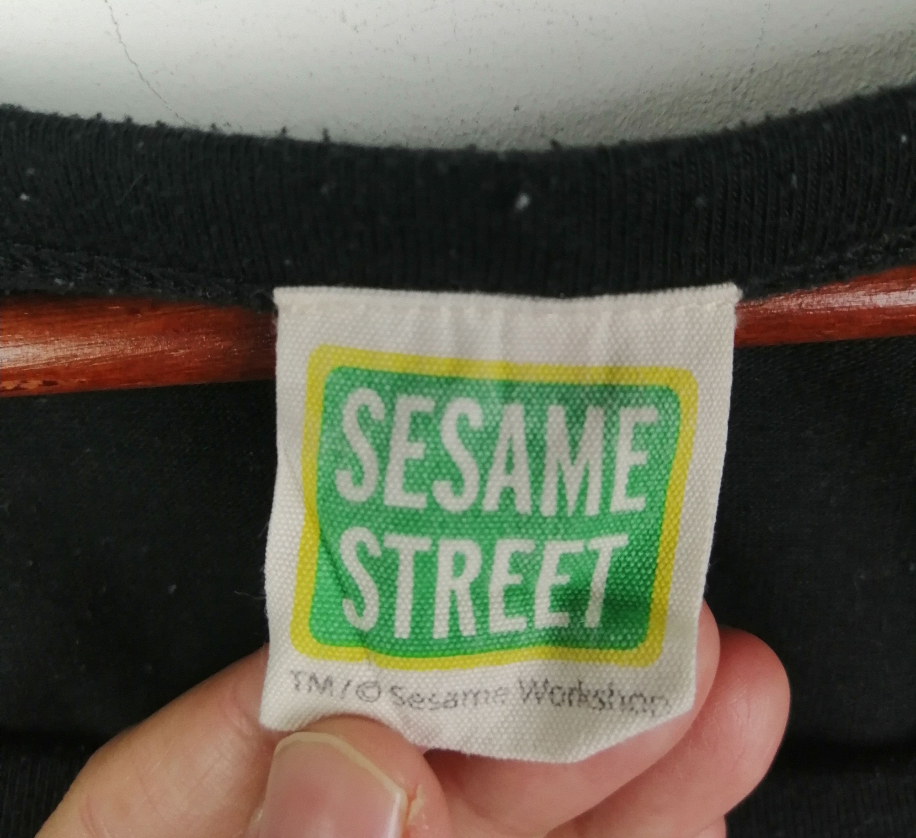 Cartoon Network × Vintage Vintage!! Sesame Street Makes Everyone Feel Happy Size US L / EU 52-54 / 3 - 3 Thumbnail