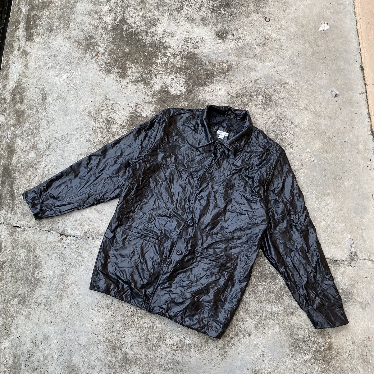 Japanese Brand × Vintage Vintage Japanese Plutonic Button Up Leather Jacket Size US M / EU 48-50 / 2 - 1 Thumbnail