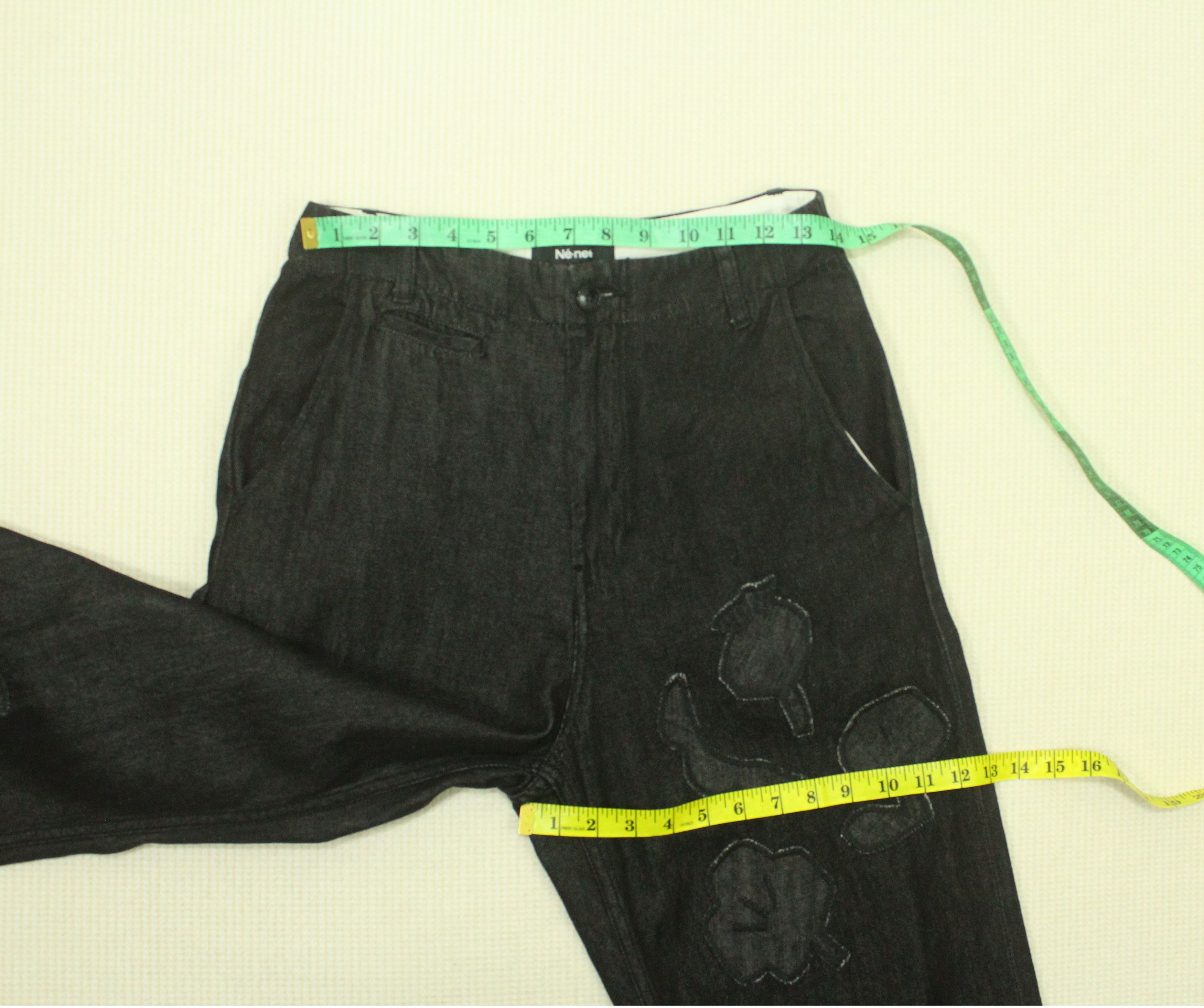 Ne-Net issey Miyake NE NET Pants Casual Patch Work Baggy Size 27" / US 4 / IT 40 - 8 Thumbnail