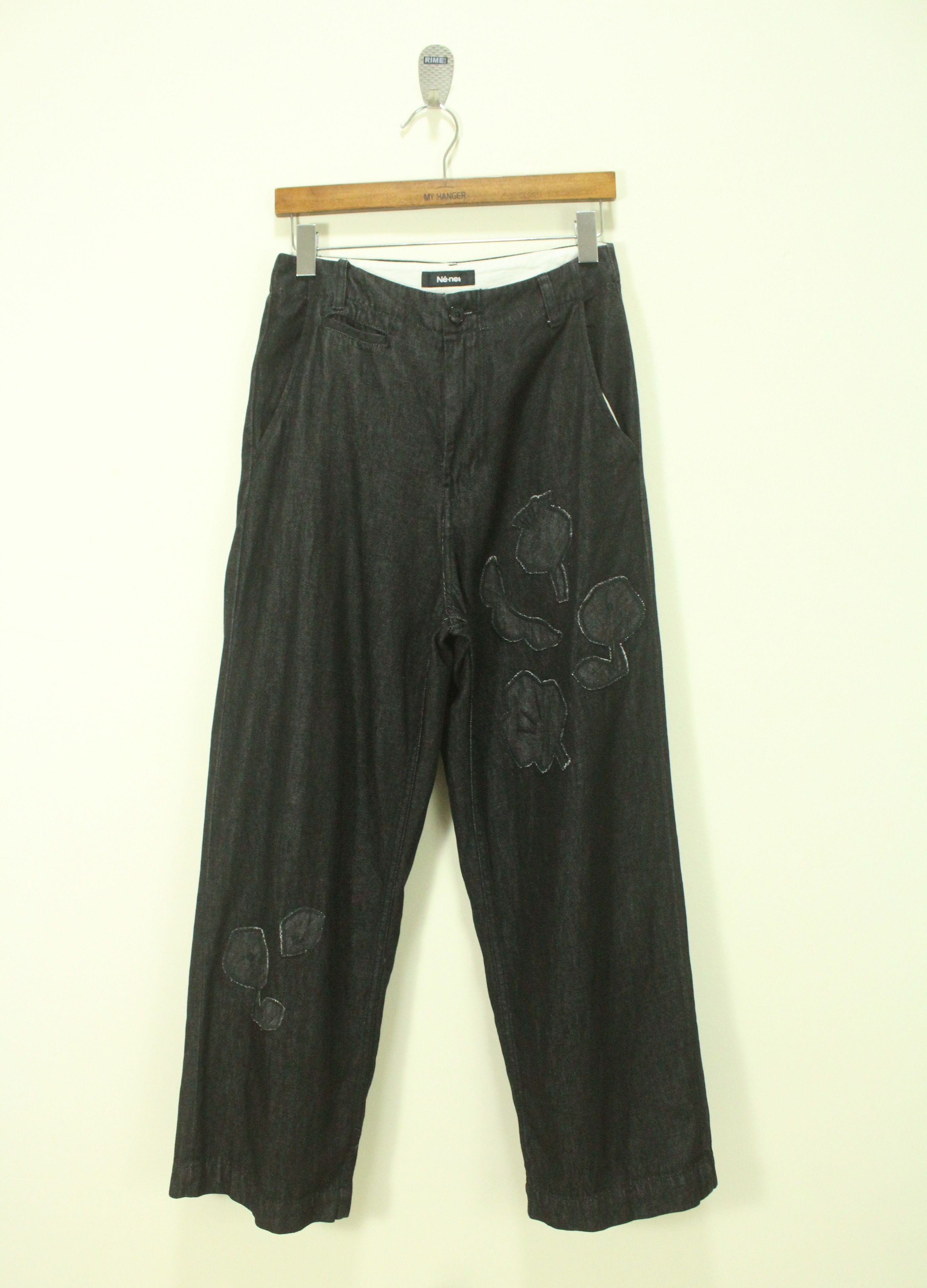 Ne-Net issey Miyake NE NET Pants Casual Patch Work Baggy Size 27" / US 4 / IT 40 - 2 Thumbnail