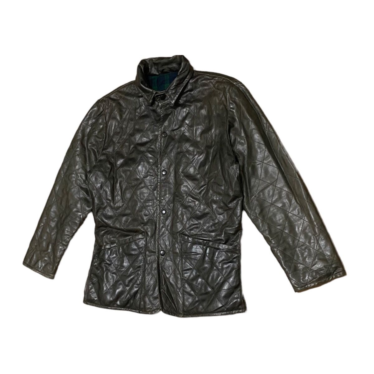 Japanese Brand × Vintage Vintage Canyon De Chelly Quilted Leather Jacket Size L / US 10 / IT 46 - 4 Thumbnail
