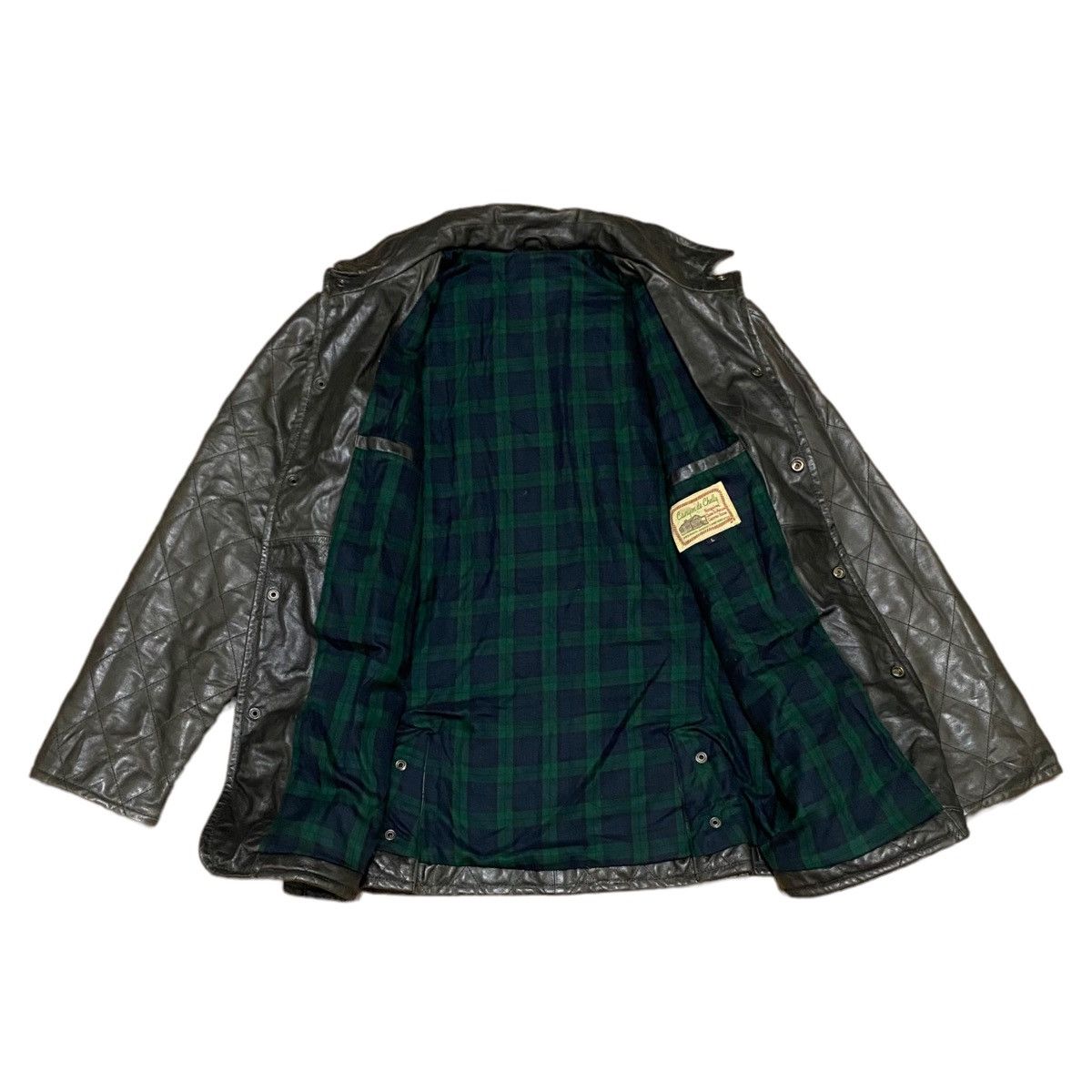Japanese Brand × Vintage Vintage Canyon De Chelly Quilted Leather Jacket Size L / US 10 / IT 46 - 1 Thumbnail