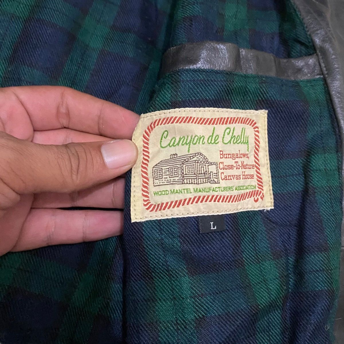 Japanese Brand × Vintage Vintage Canyon De Chelly Quilted Leather Jacket Size L / US 10 / IT 46 - 6 Thumbnail