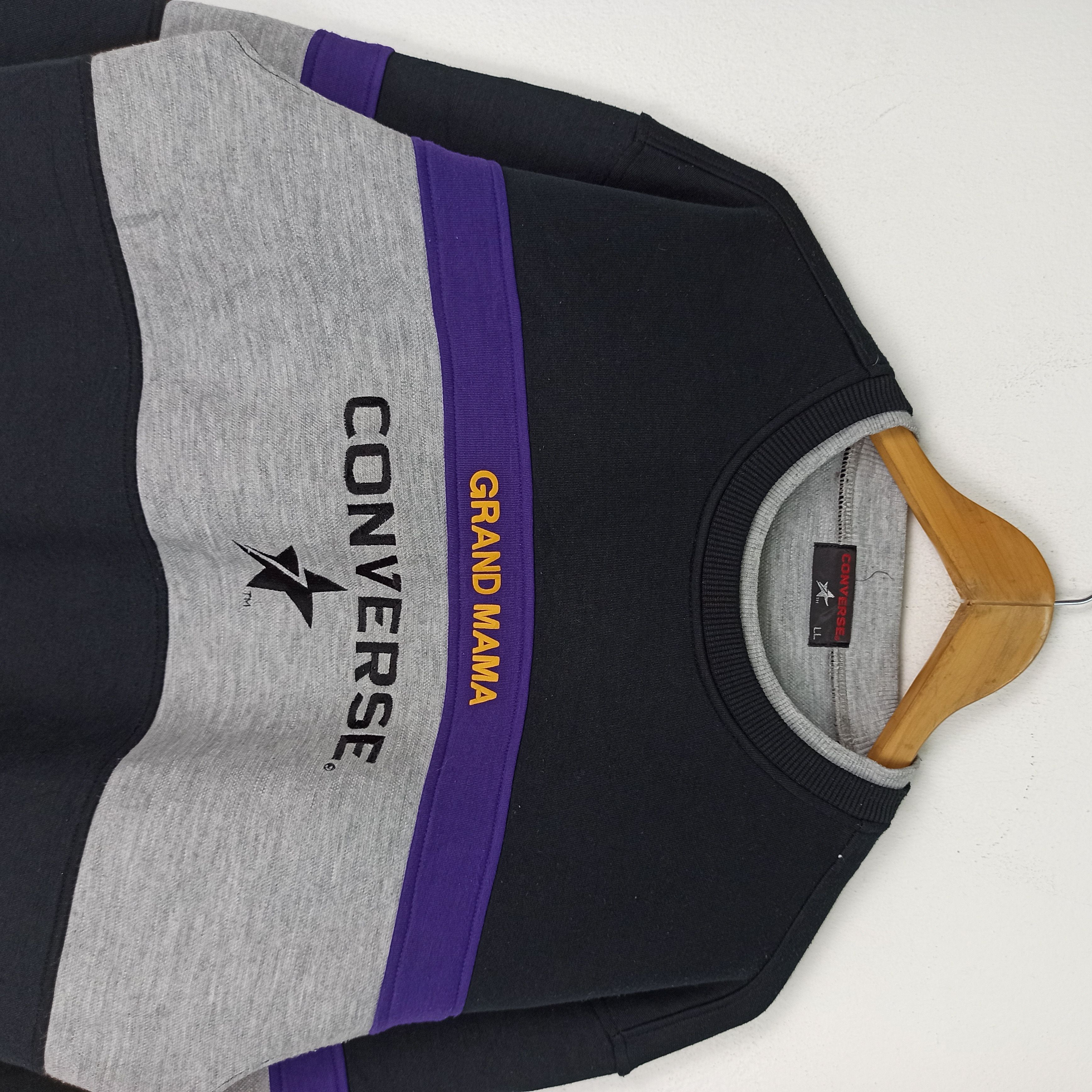 Converse × NBA × Vintage 🔥Larry Johnson🔥 Converse GrandMama Big Logo Spell Out Size US XL / EU 56 / 4 - 2 Thumbnail