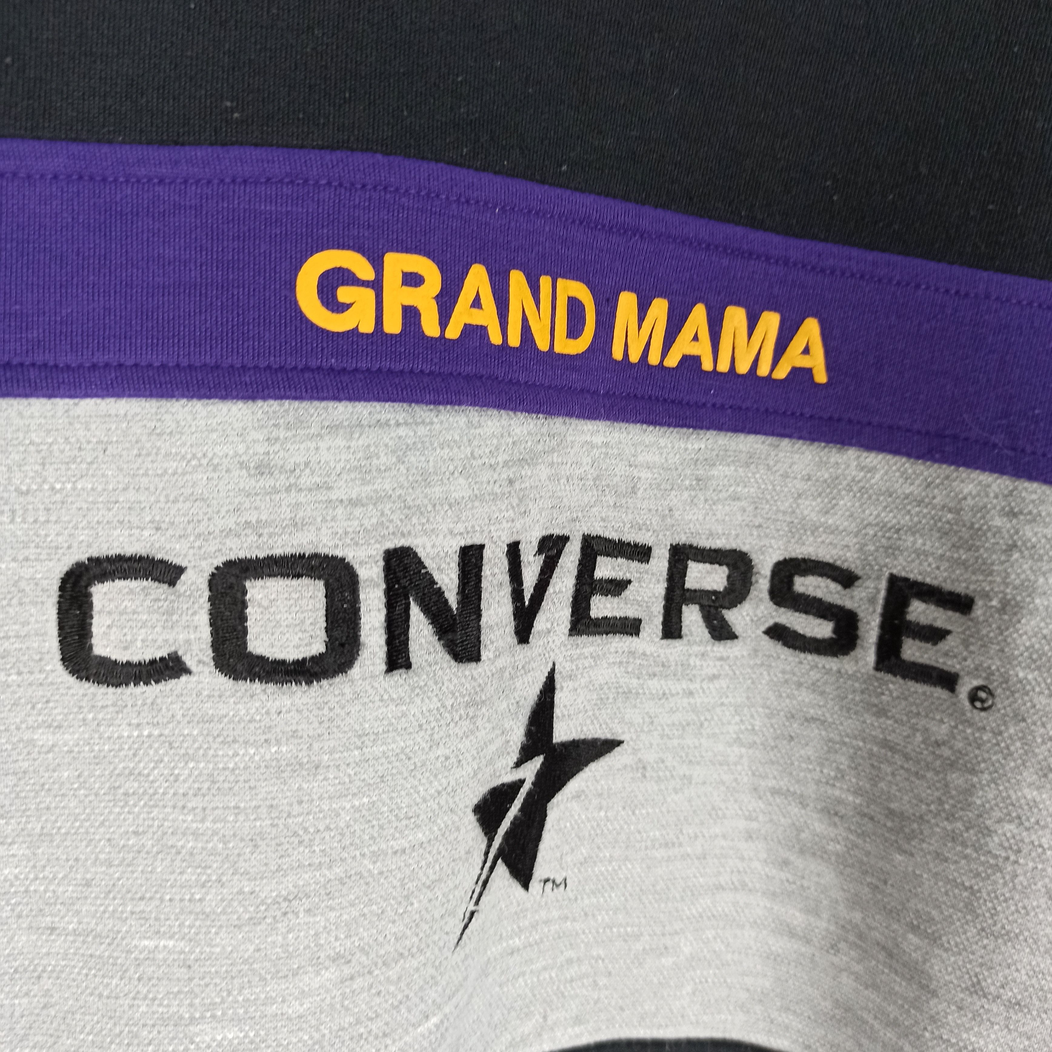 Converse × NBA × Vintage 🔥Larry Johnson🔥 Converse GrandMama Big Logo Spell Out Size US XL / EU 56 / 4 - 3 Thumbnail