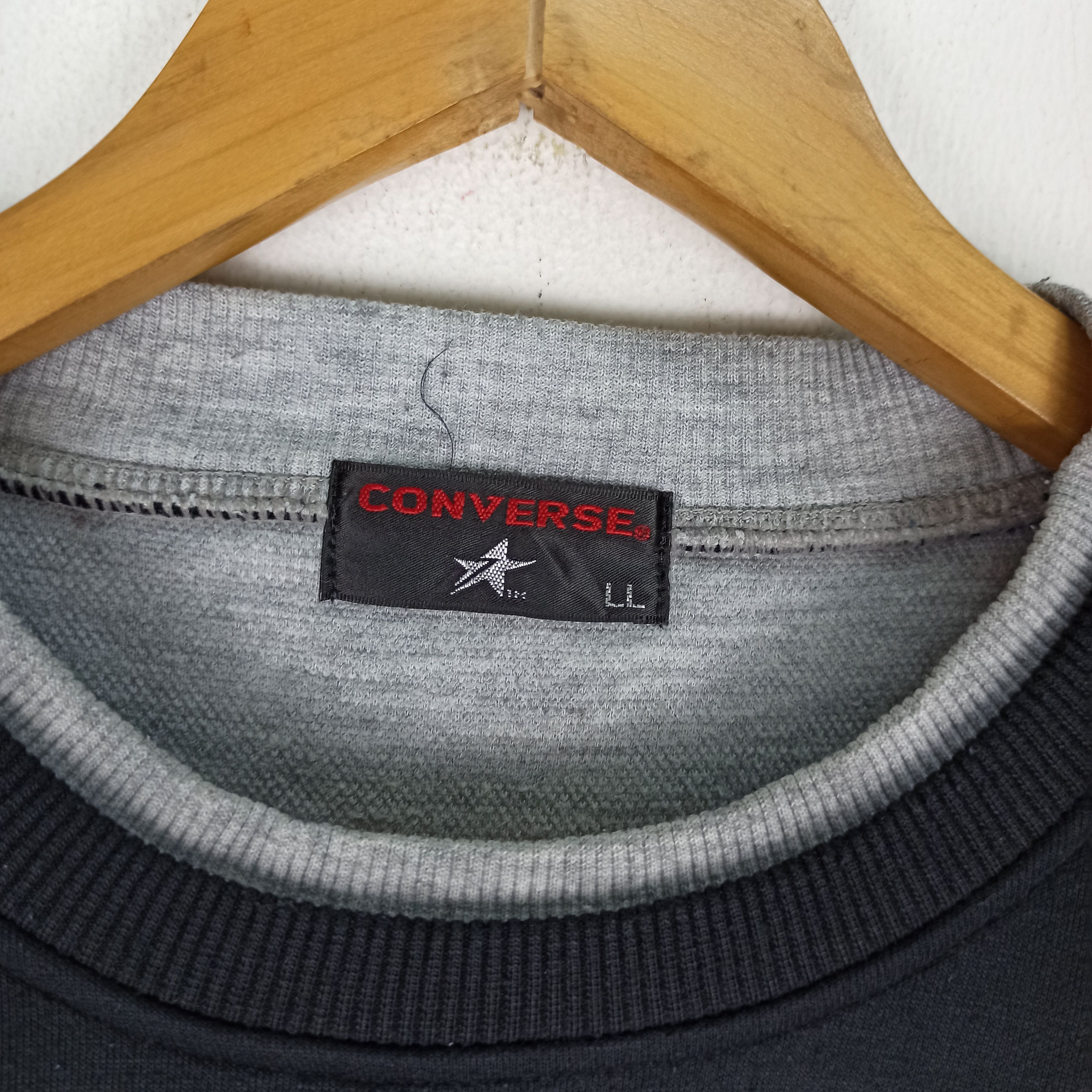 Converse × NBA × Vintage 🔥Larry Johnson🔥 Converse GrandMama Big Logo Spell Out Size US XL / EU 56 / 4 - 5 Thumbnail