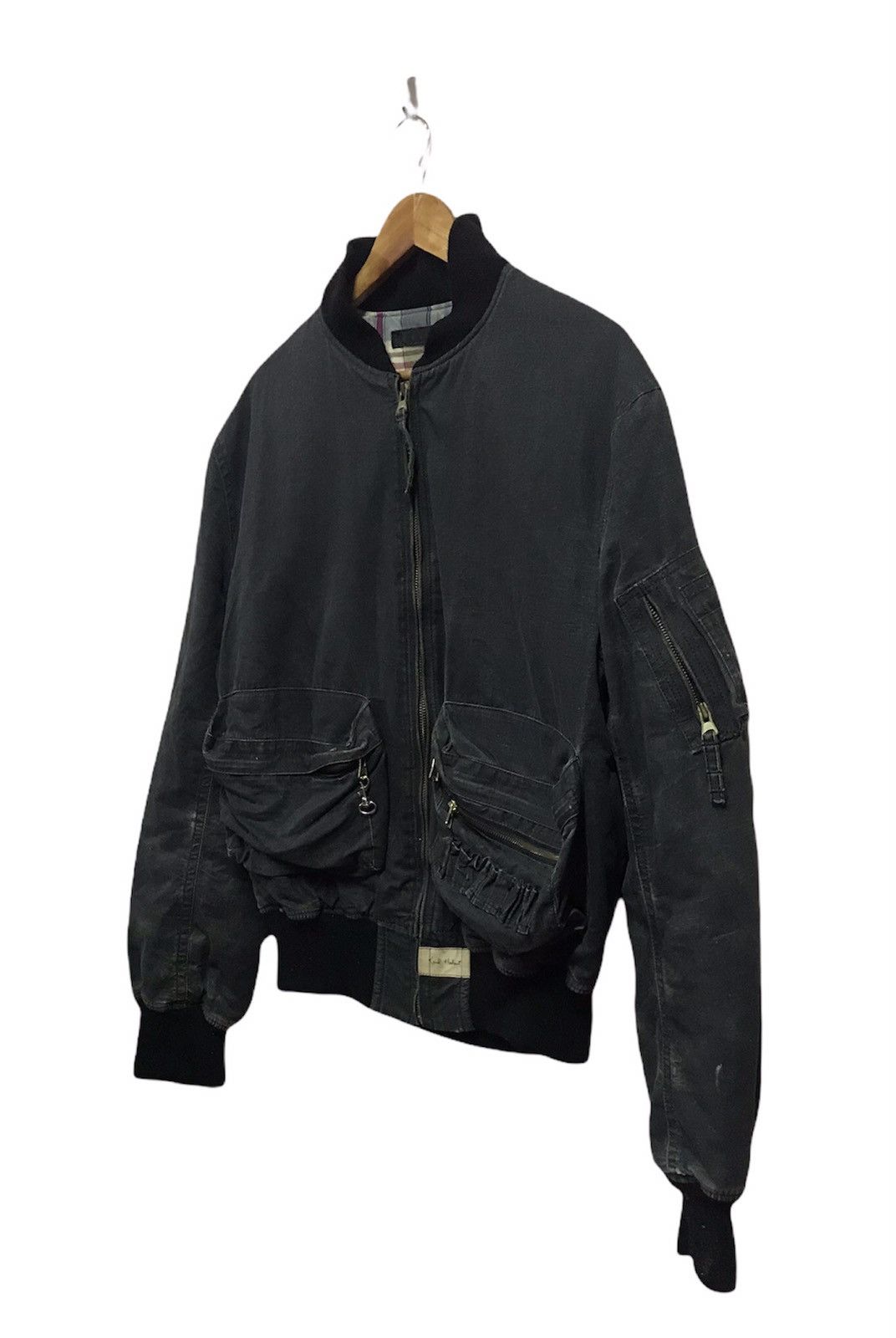 Japanese Brand × Karl Helmut Karl Helmut jacket tactical Pocket Bomber Jacket Size US L / EU 52-54 / 3 - 5 Thumbnail