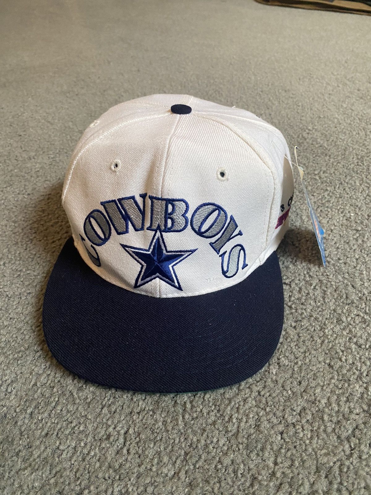 Vintage NWT Vintage Dallas Cowboys 5X Super Bowl Champions SnapBack ...