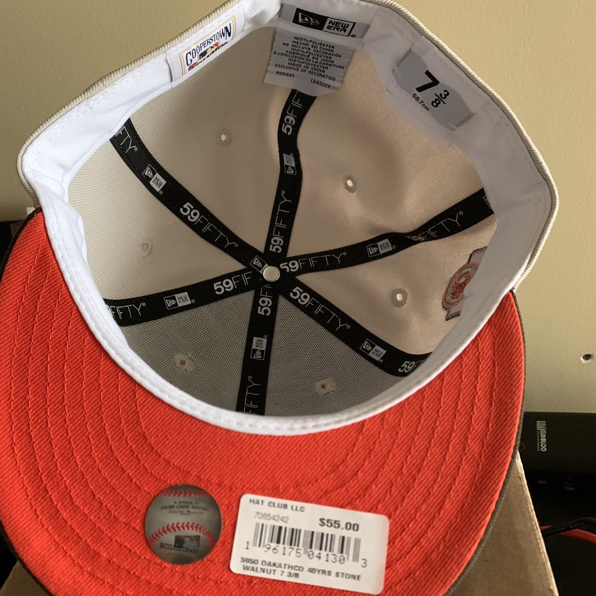 Hat Club Hatclub Burger Pack Oakland A’s A&W fitted size 7 3/8 Size ONE SIZE - 4 Thumbnail