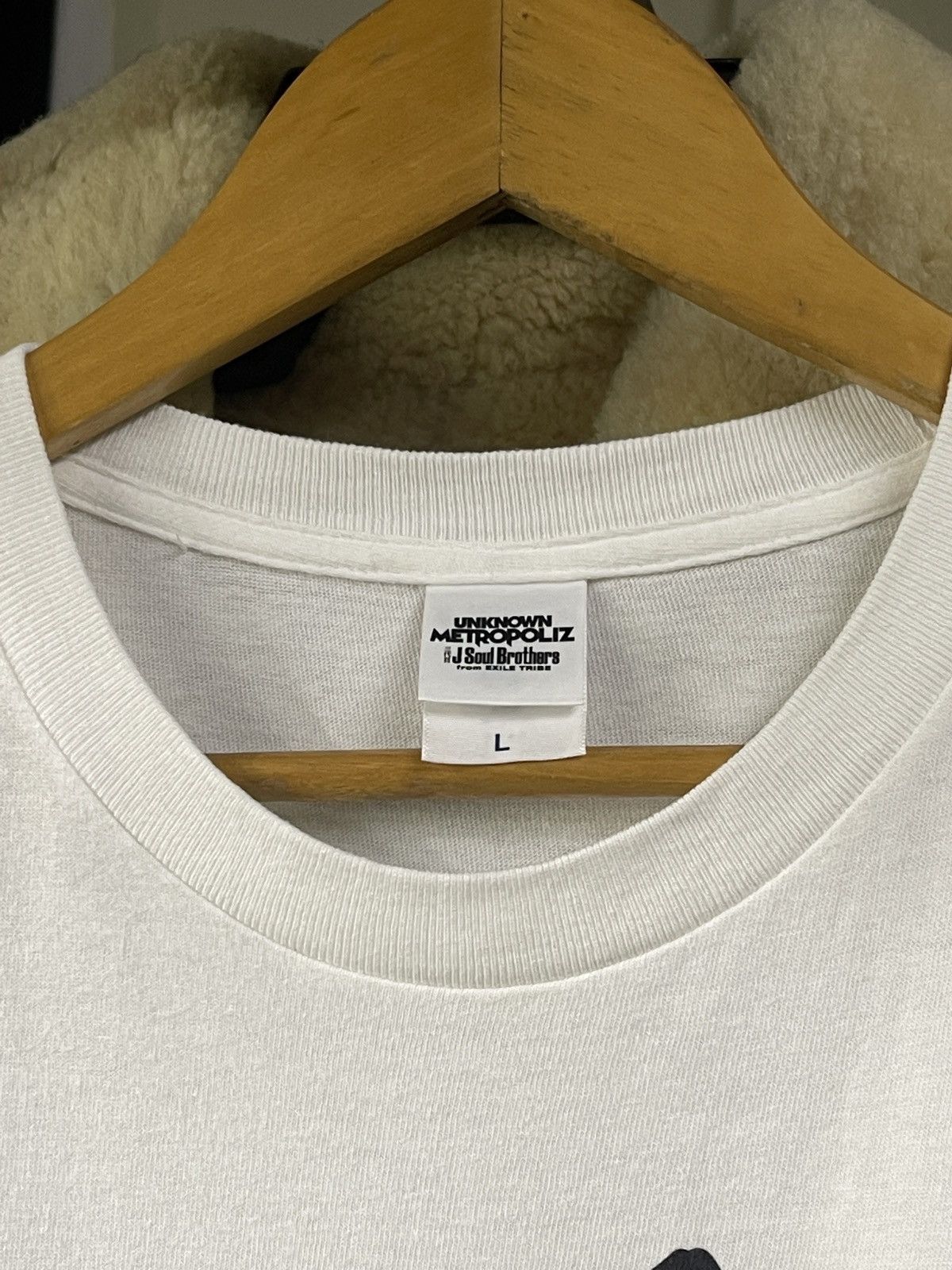 Vintage Metropoliz 3J Soul Brother White Tshirt Size US M / EU 48-50 / 2 - 6 Thumbnail