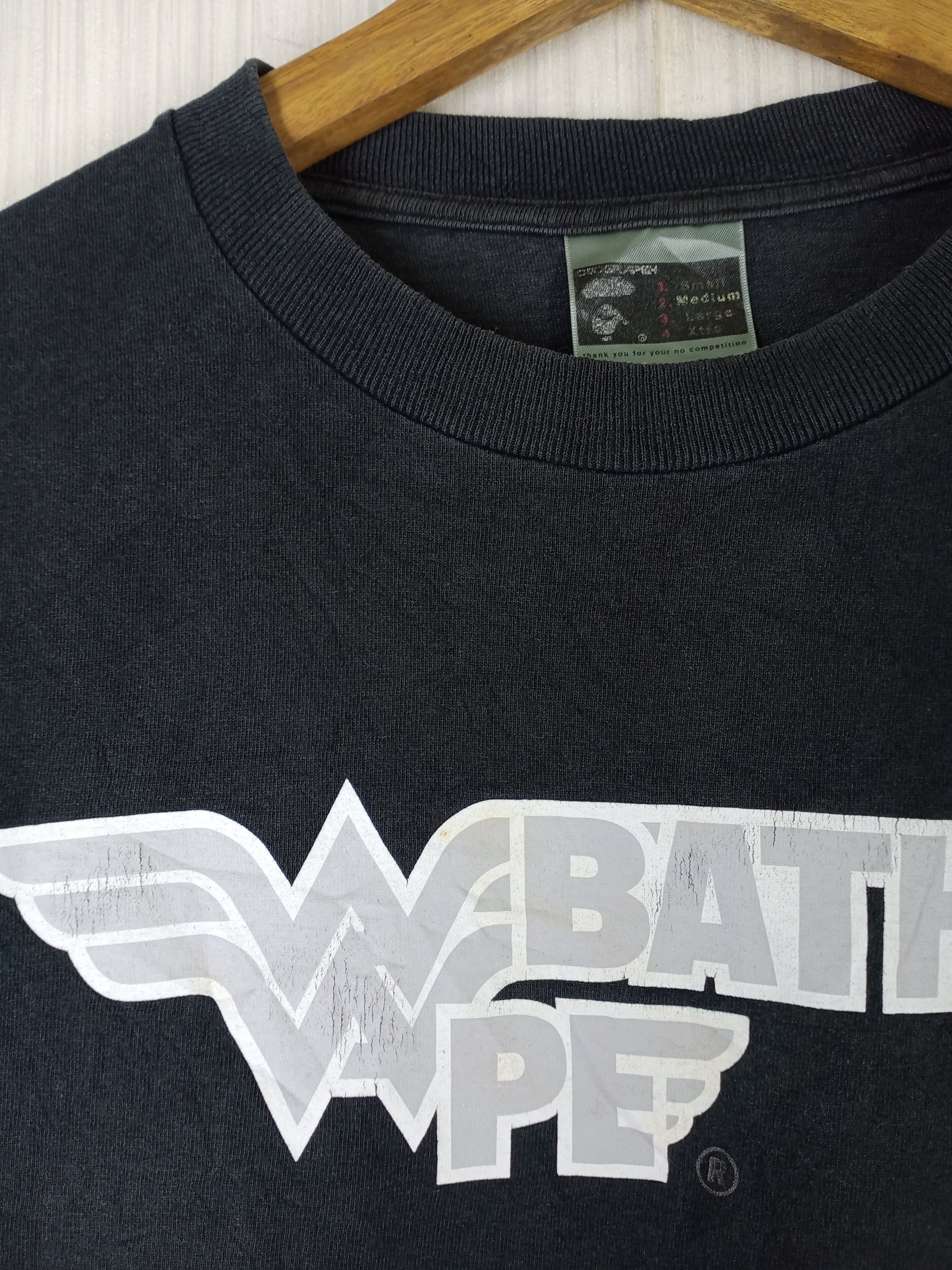 Bape Rare Vintage BAPE Wonder Woman Tshirt Size US M / EU 48-50 / 2 - 5 Thumbnail
