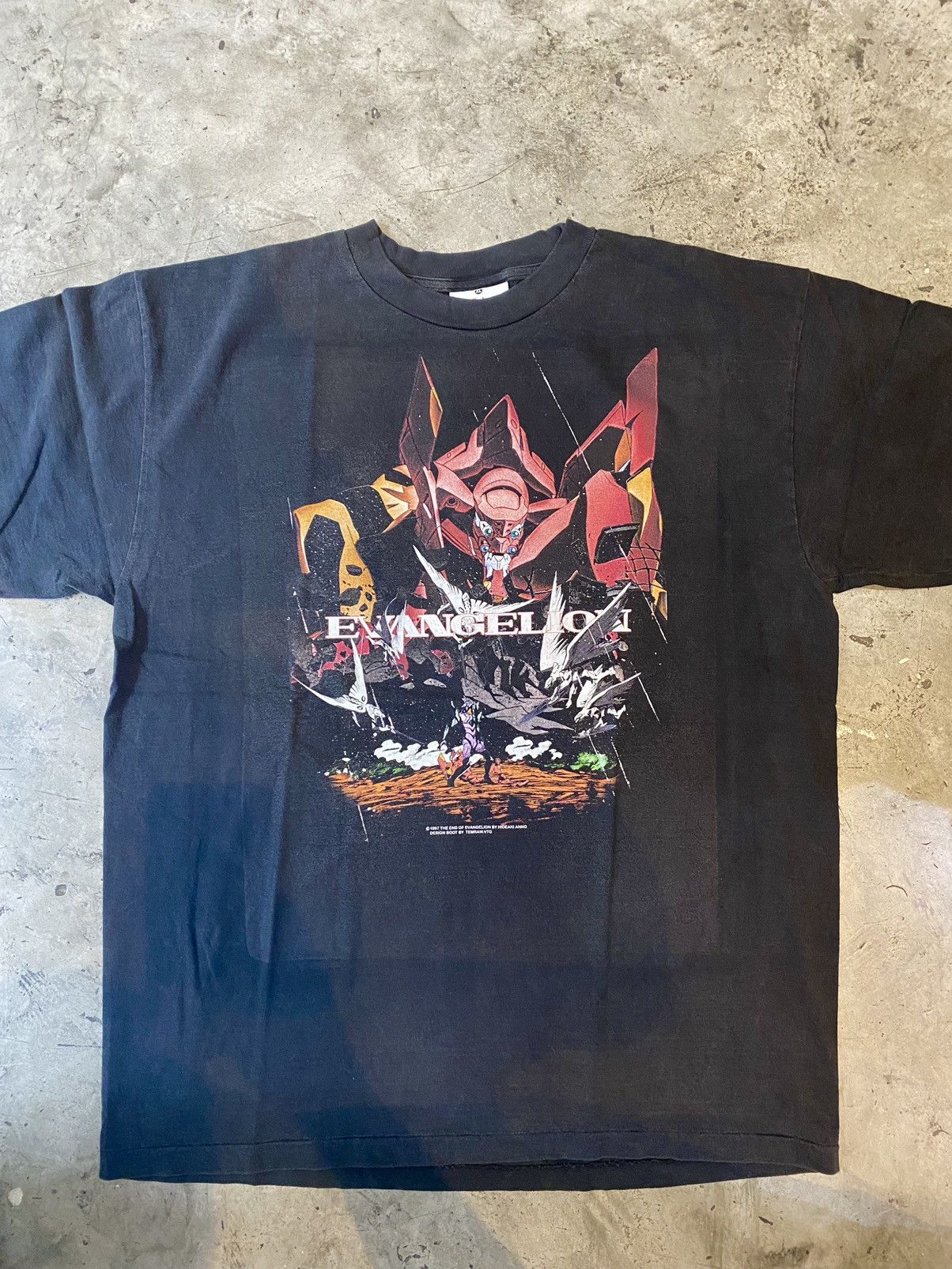 Other Neo Genesis Evangelion Bootleg Asuka Tee L XL Manga Anime Size US XL / EU 56 / 4 - 1 Thumbnail