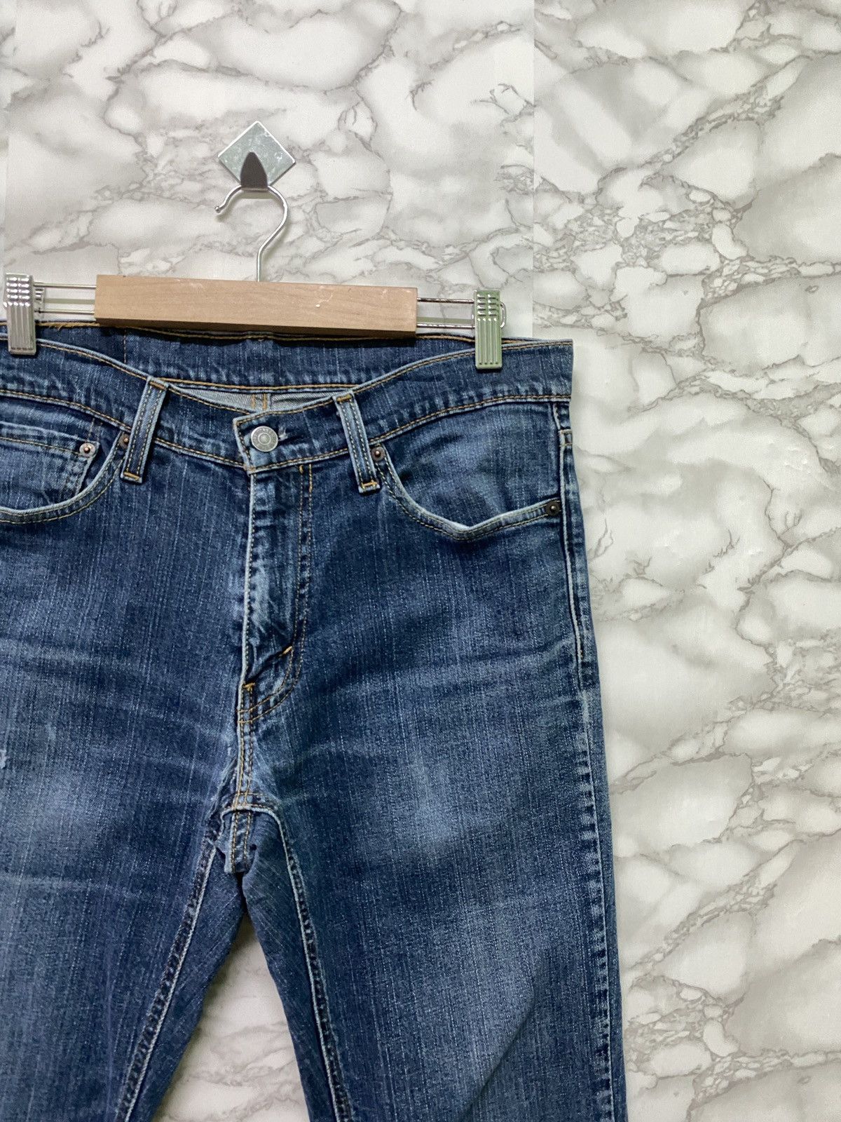 Levi's × Levi's Vintage Clothing × Vintage LEVIS 541 Blue Distressed Denim - L13 Size US 30 / EU 46 - 5 Thumbnail