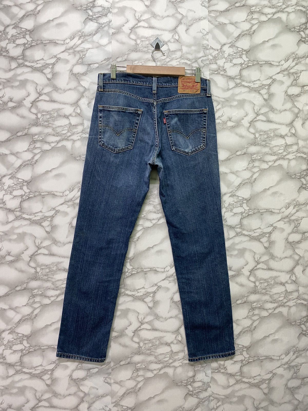 Levi's × Levi's Vintage Clothing × Vintage LEVIS 541 Blue Distressed Denim - L13 Size US 30 / EU 46 - 2 Thumbnail