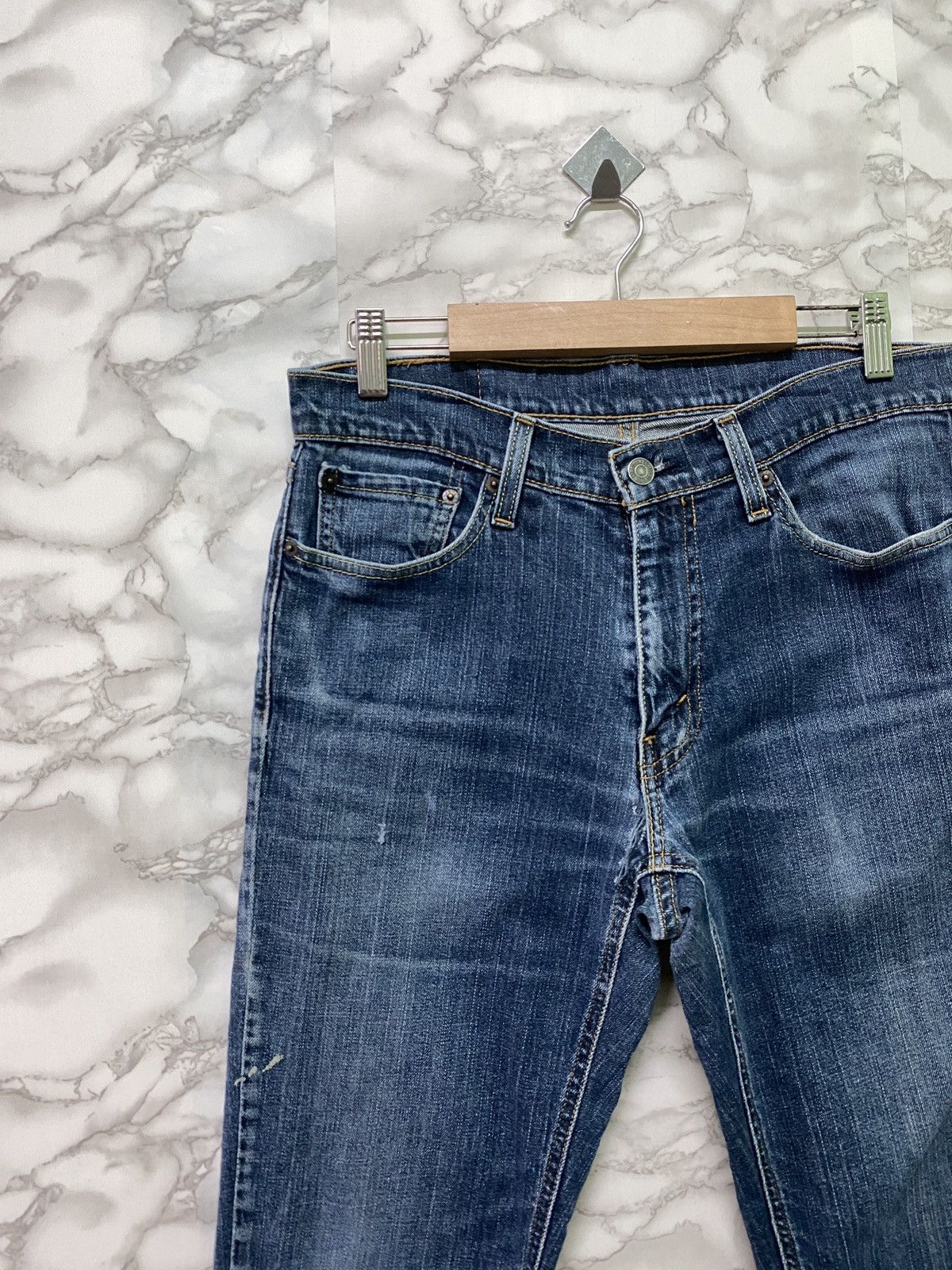 Levi's × Levi's Vintage Clothing × Vintage LEVIS 541 Blue Distressed Denim - L13 Size US 30 / EU 46 - 4 Thumbnail