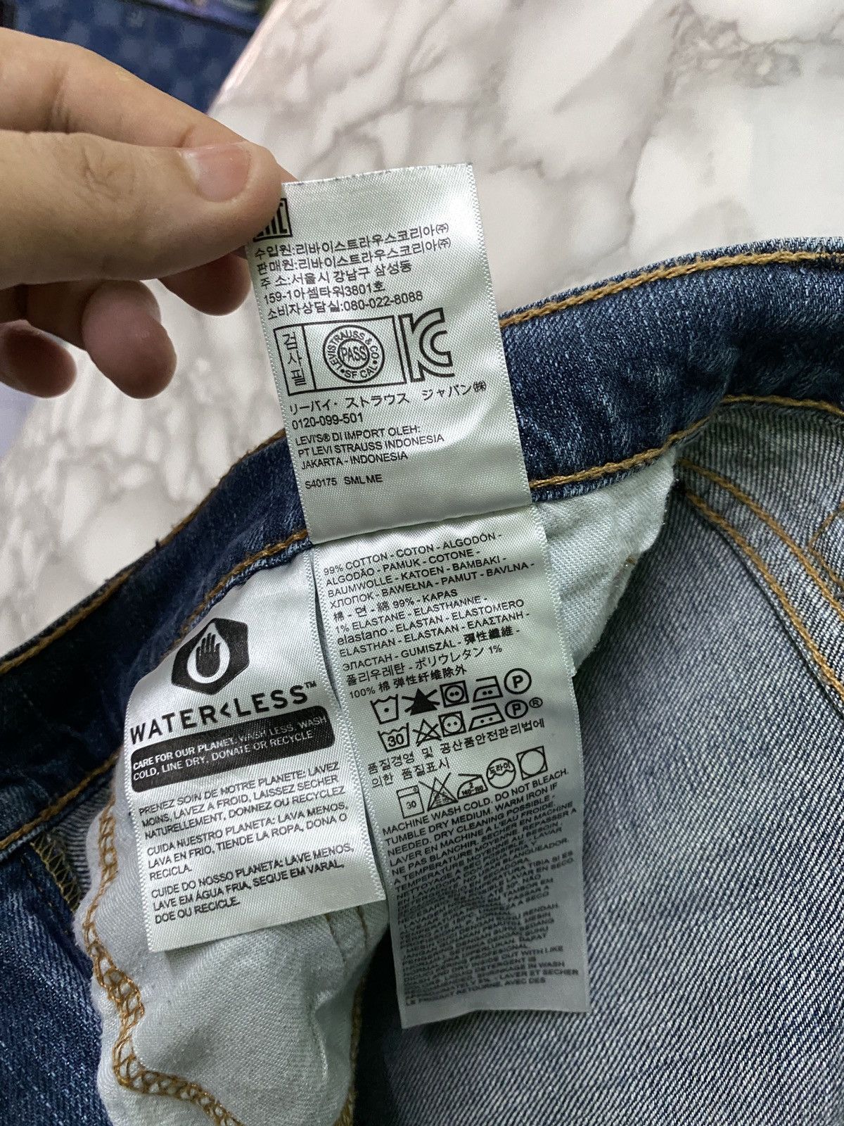 Levi's × Levi's Vintage Clothing × Vintage LEVIS 541 Blue Distressed Denim - L13 Size US 30 / EU 46 - 14 Thumbnail