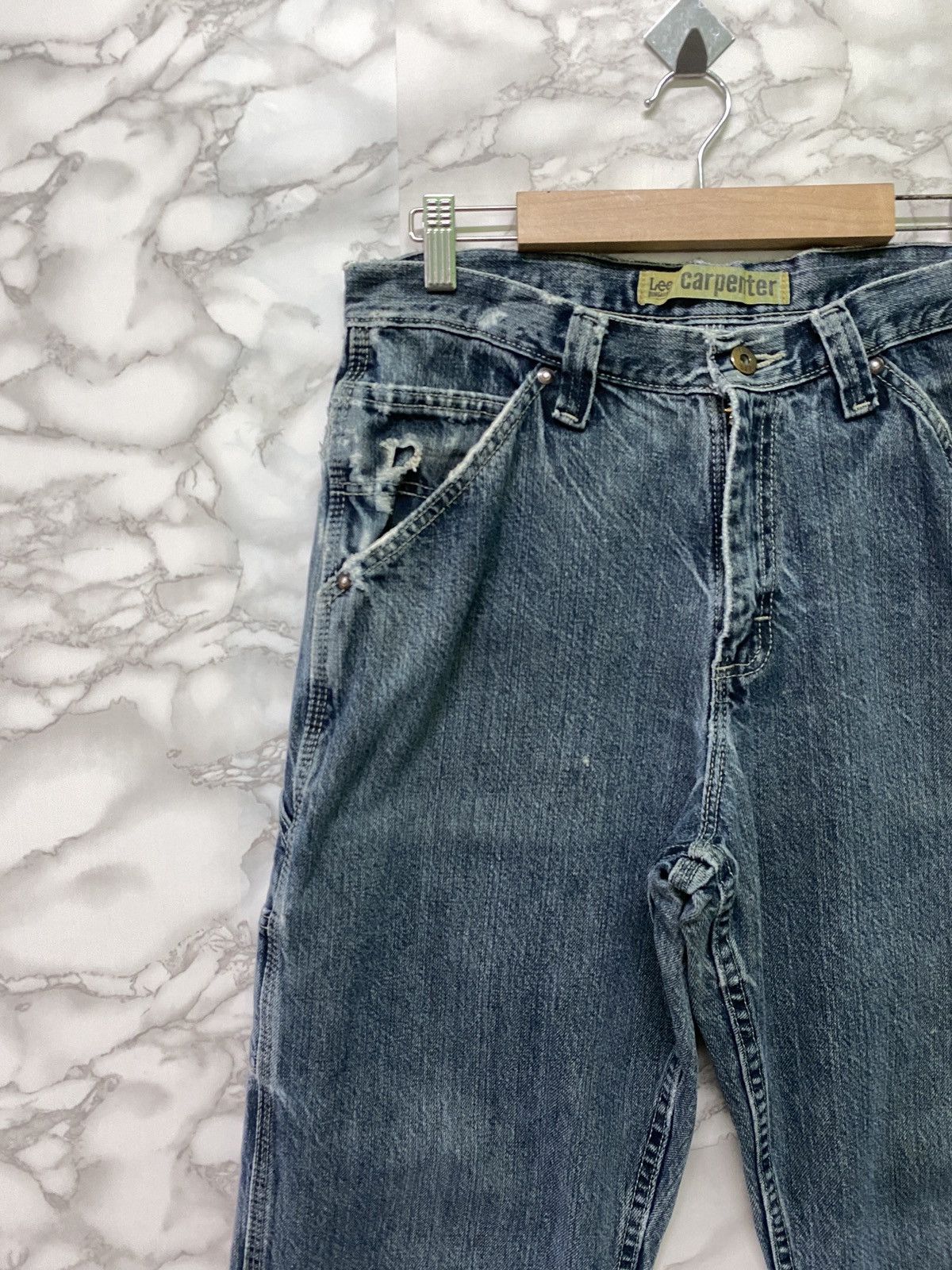 Lee LEE CARPENTER Workwear Distressed Jeans -L10 Size US 32 / EU 48 - 5 Thumbnail