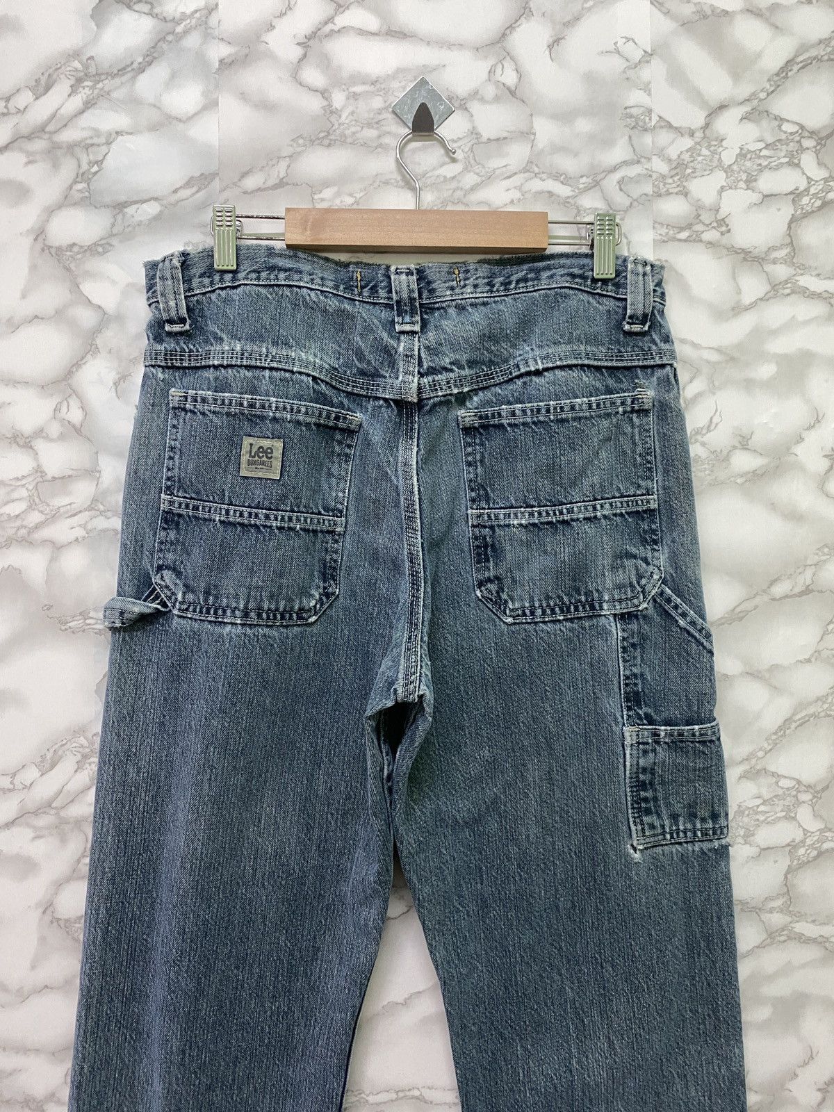 Lee LEE CARPENTER Workwear Distressed Jeans -L10 Size US 32 / EU 48 - 1 Thumbnail