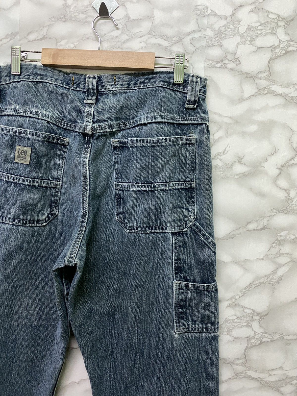 Lee LEE CARPENTER Workwear Distressed Jeans -L10 Size US 32 / EU 48 - 12 Thumbnail