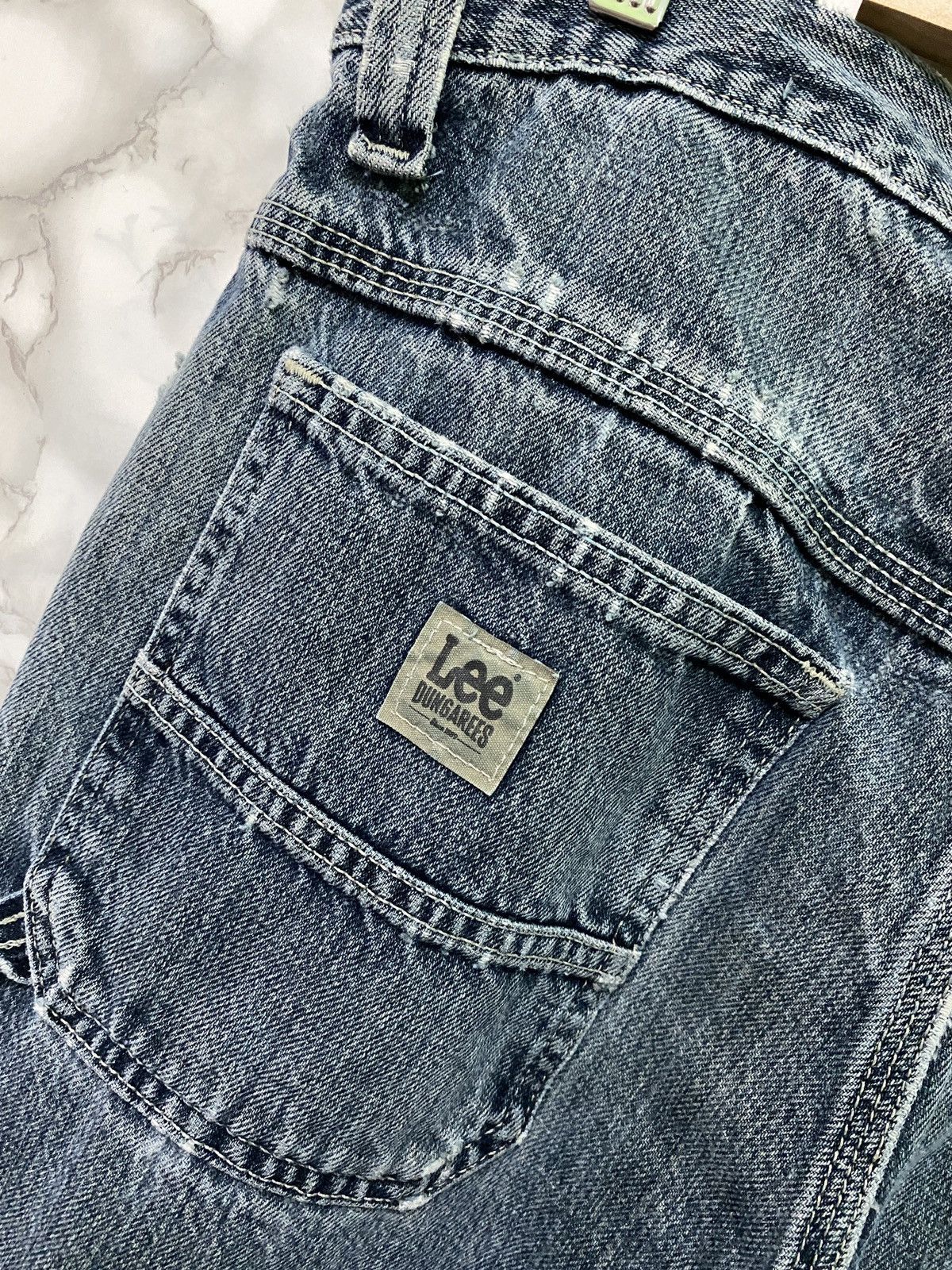 Lee LEE CARPENTER Workwear Distressed Jeans -L10 Size US 32 / EU 48 - 16 Thumbnail