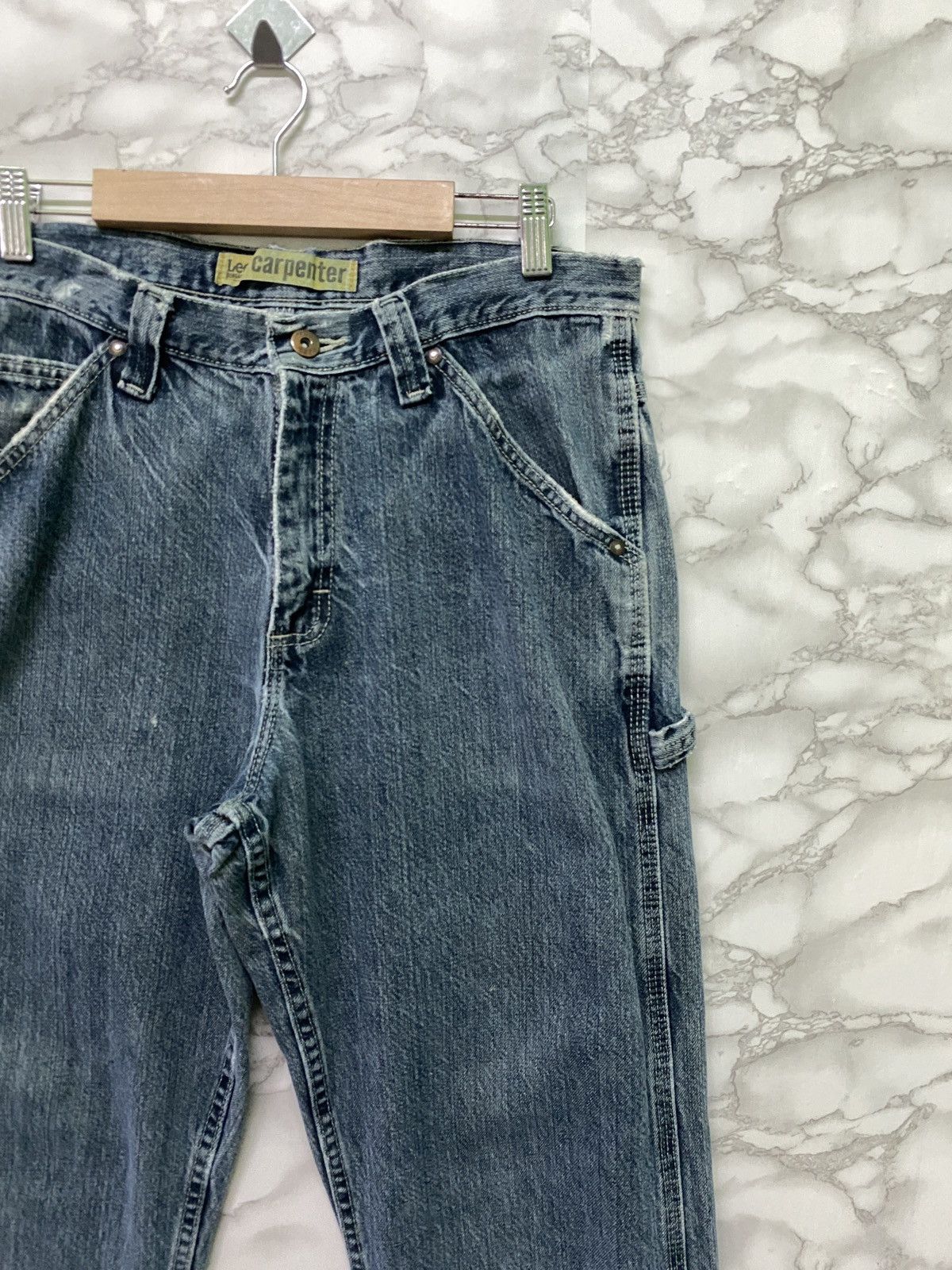 Lee LEE CARPENTER Workwear Distressed Jeans -L10 Size US 32 / EU 48 - 6 Thumbnail