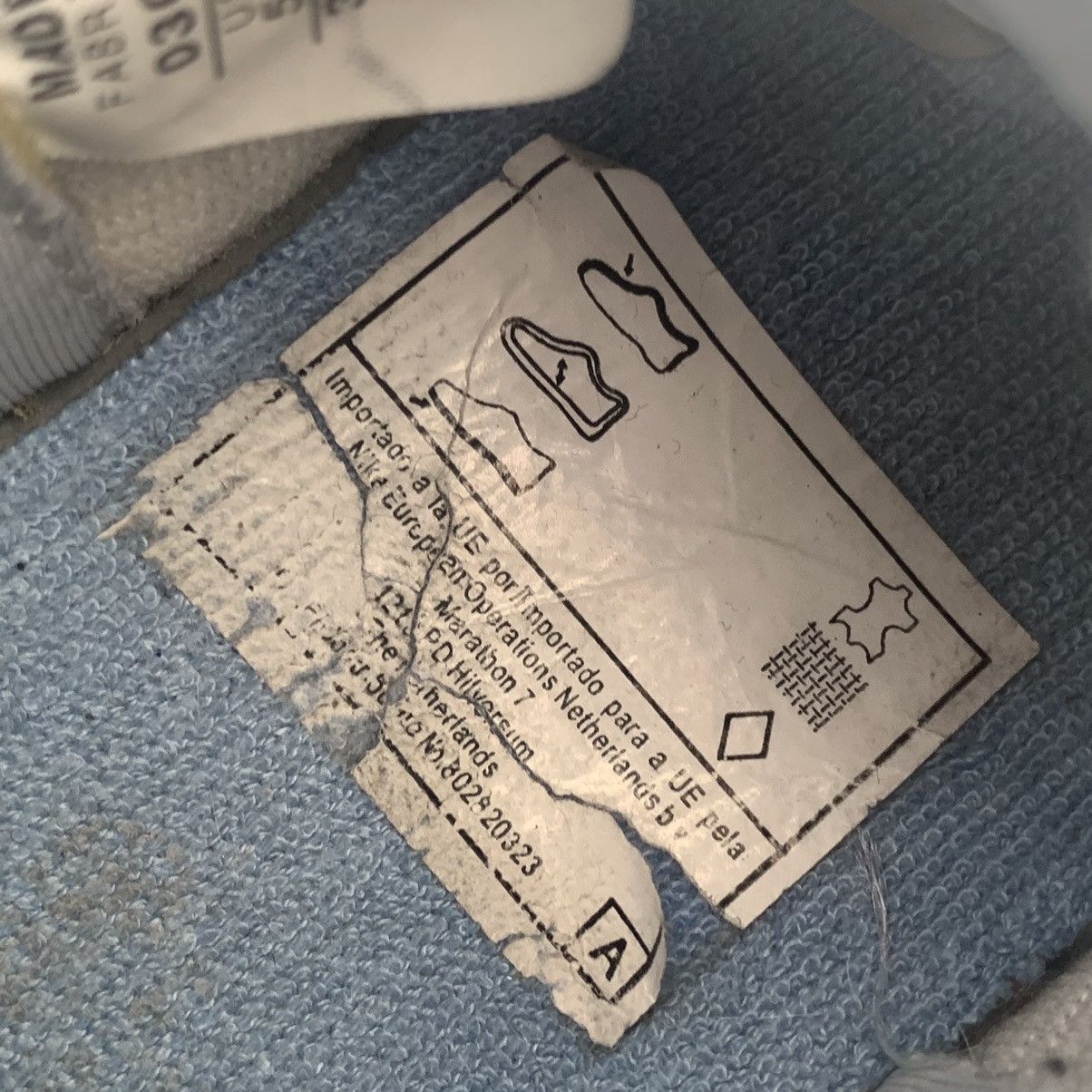 Nike 2003 Nike Dunk High Neutral Grey-University Blue GS Size US 8 / IT 38 - 14 Thumbnail