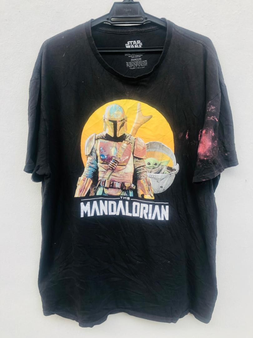 Vintage Vintage Star Wars Mandolorian Streetwear Fashion Style Size US XL / EU 56 / 4 - 1 Thumbnail