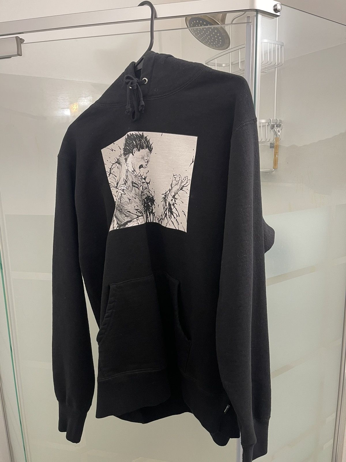 image of Supreme Akira Arms Hoodie in Black, Men's (Size Medium)
