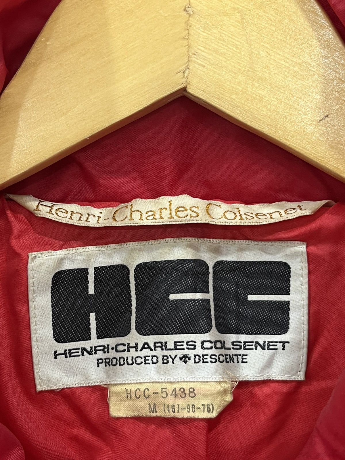 Japanese Brand B46. HENRI CHARLES COLSENET DESCENTE PUFFER JACKET Size US M / EU 48-50 / 2 - 5 Thumbnail