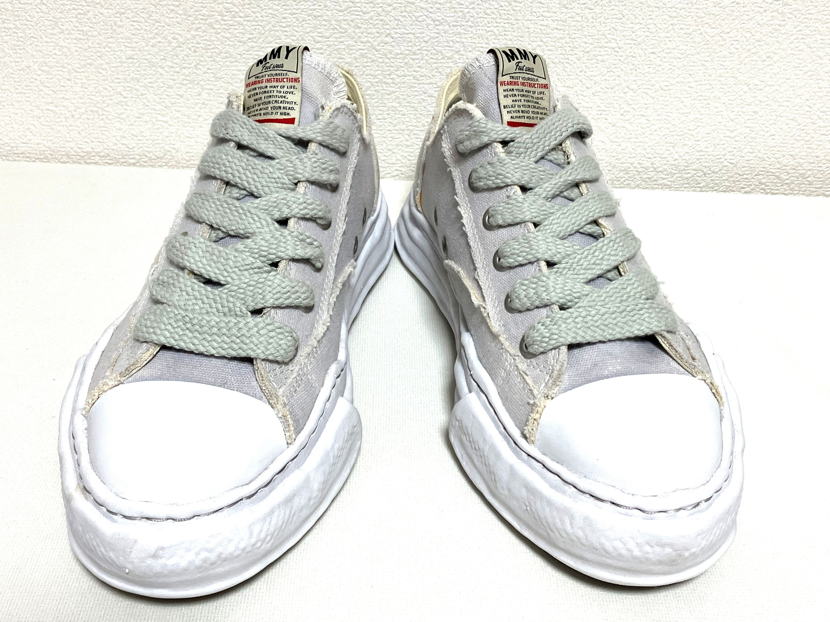Maison MIHARA YASUHIRO MIHARA YASUHIRO PETERSON OG Sole over dyed low-cut gray 43 Size US 10 / EU 43 - 2 Thumbnail