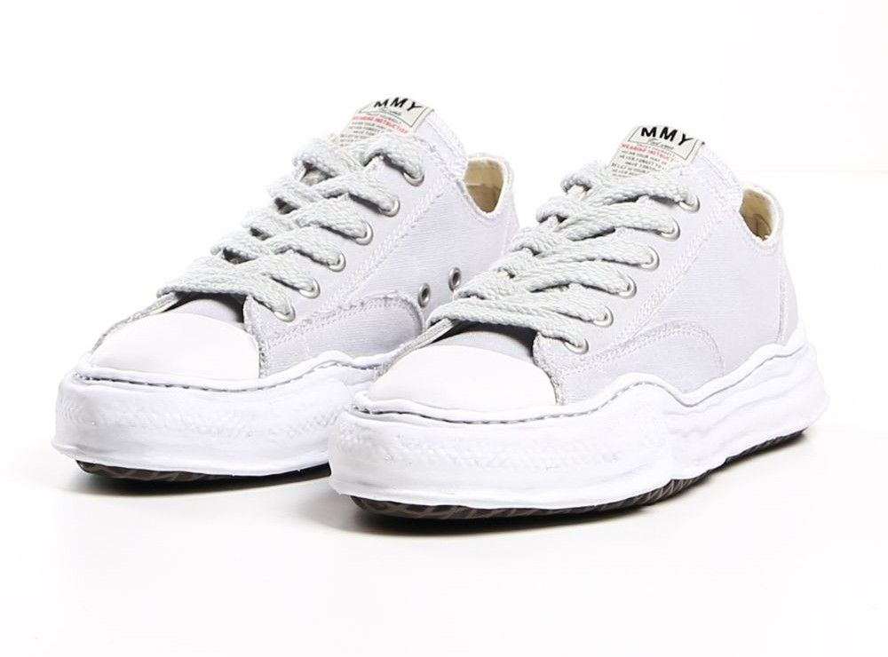 Maison MIHARA YASUHIRO MIHARA YASUHIRO PETERSON OG Sole over dyed low-cut gray 43 Size US 10 / EU 43 - 10 Thumbnail