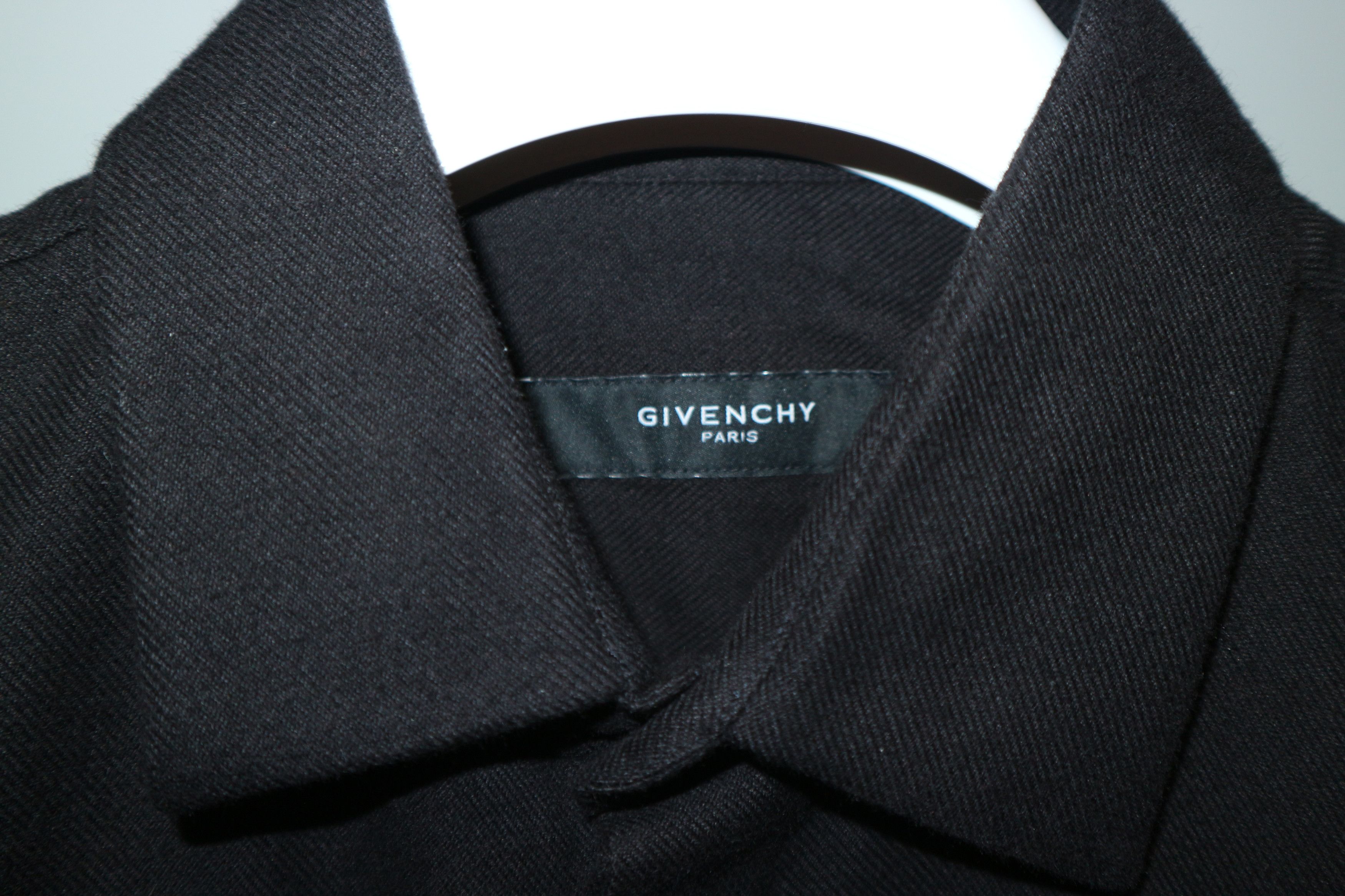 Givenchy contrasting sleeves flannel shirt Size US M / EU 48-50 / 2 - 3 Thumbnail