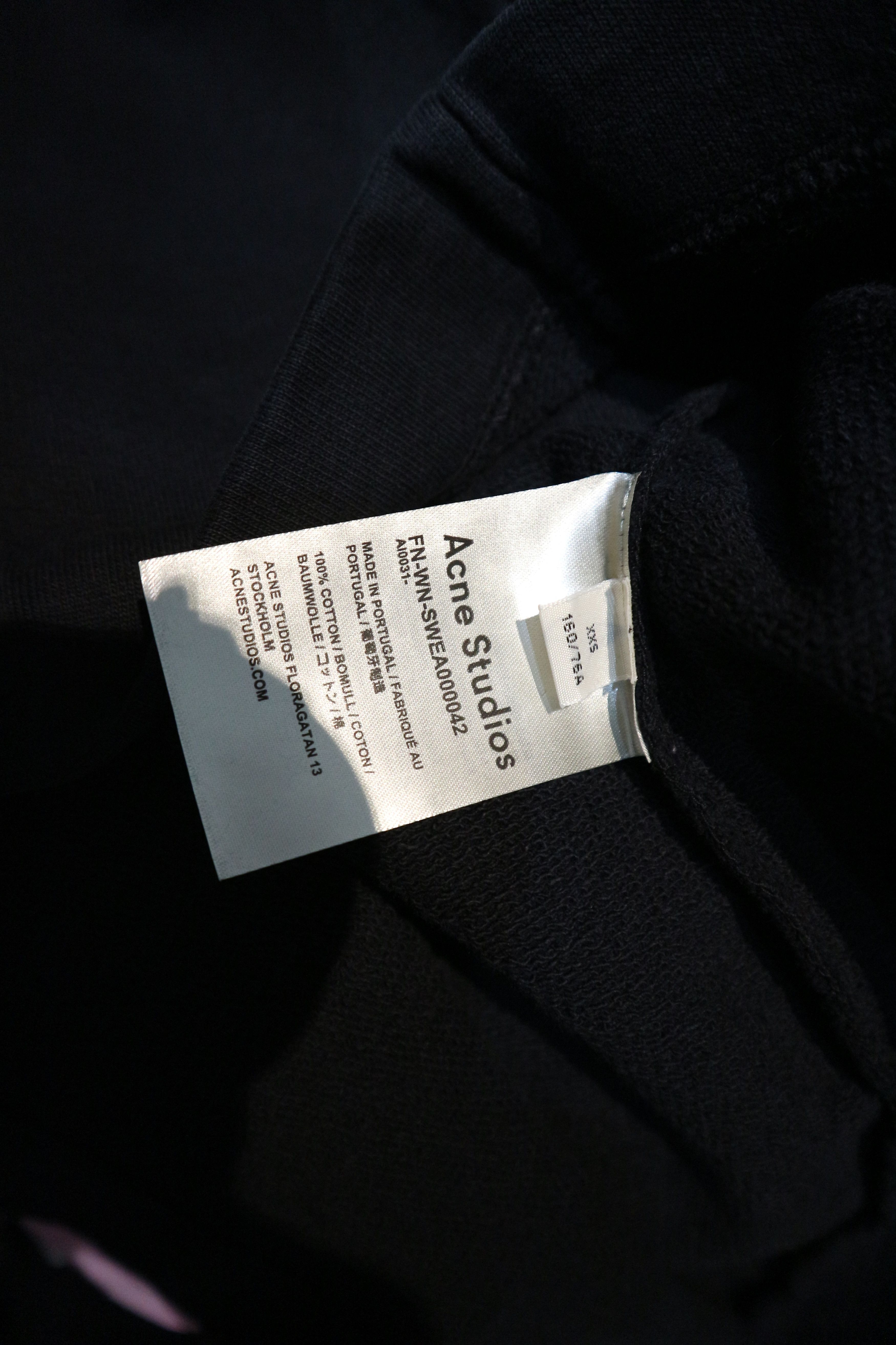 Acne Studios embossed logo hoodie Size US XS / EU 42 / 0 - 10 Thumbnail